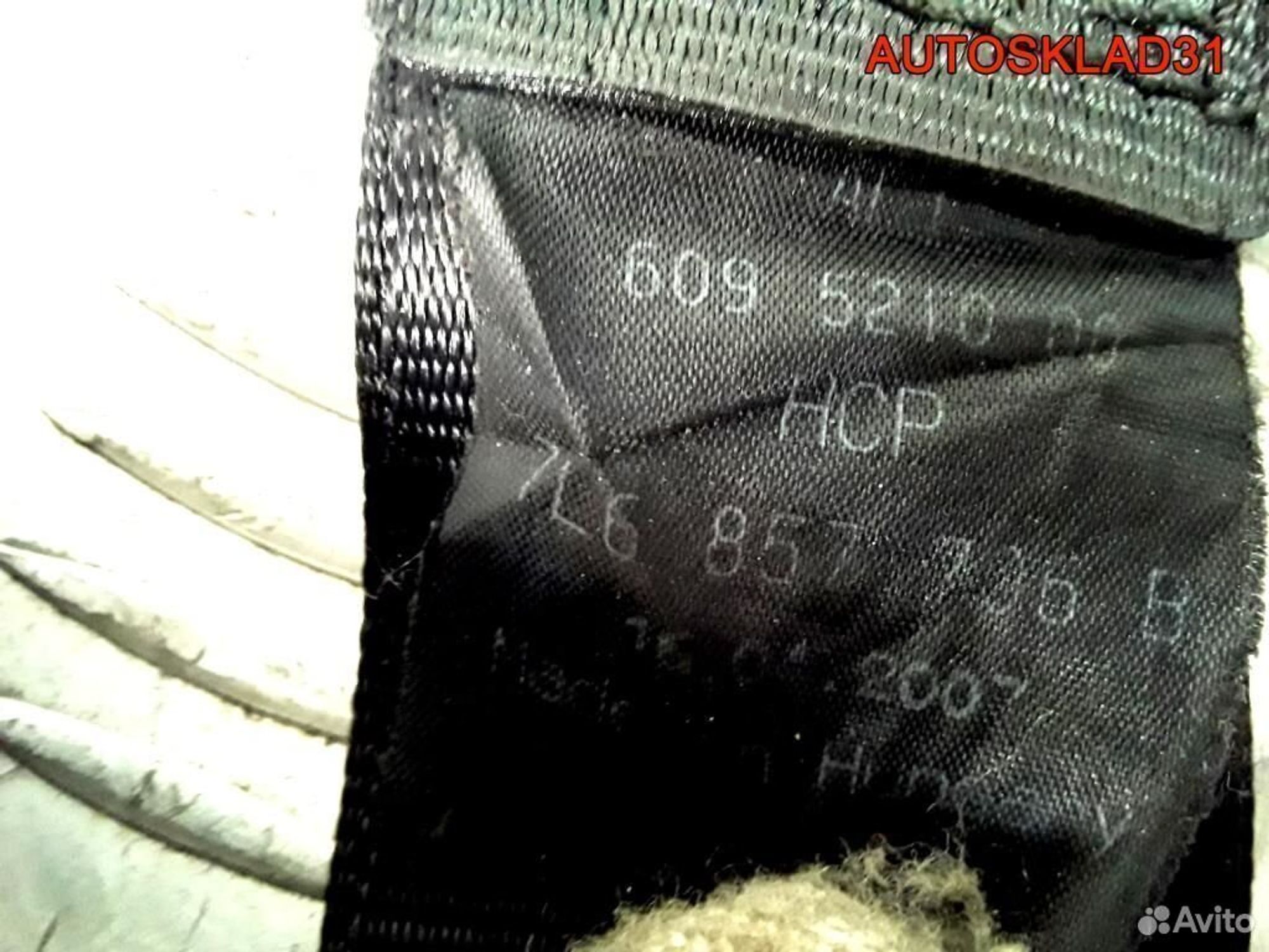 Ремень безопасности передний VW Touareg 7L6857705B, 3600 рублей, Дубовое