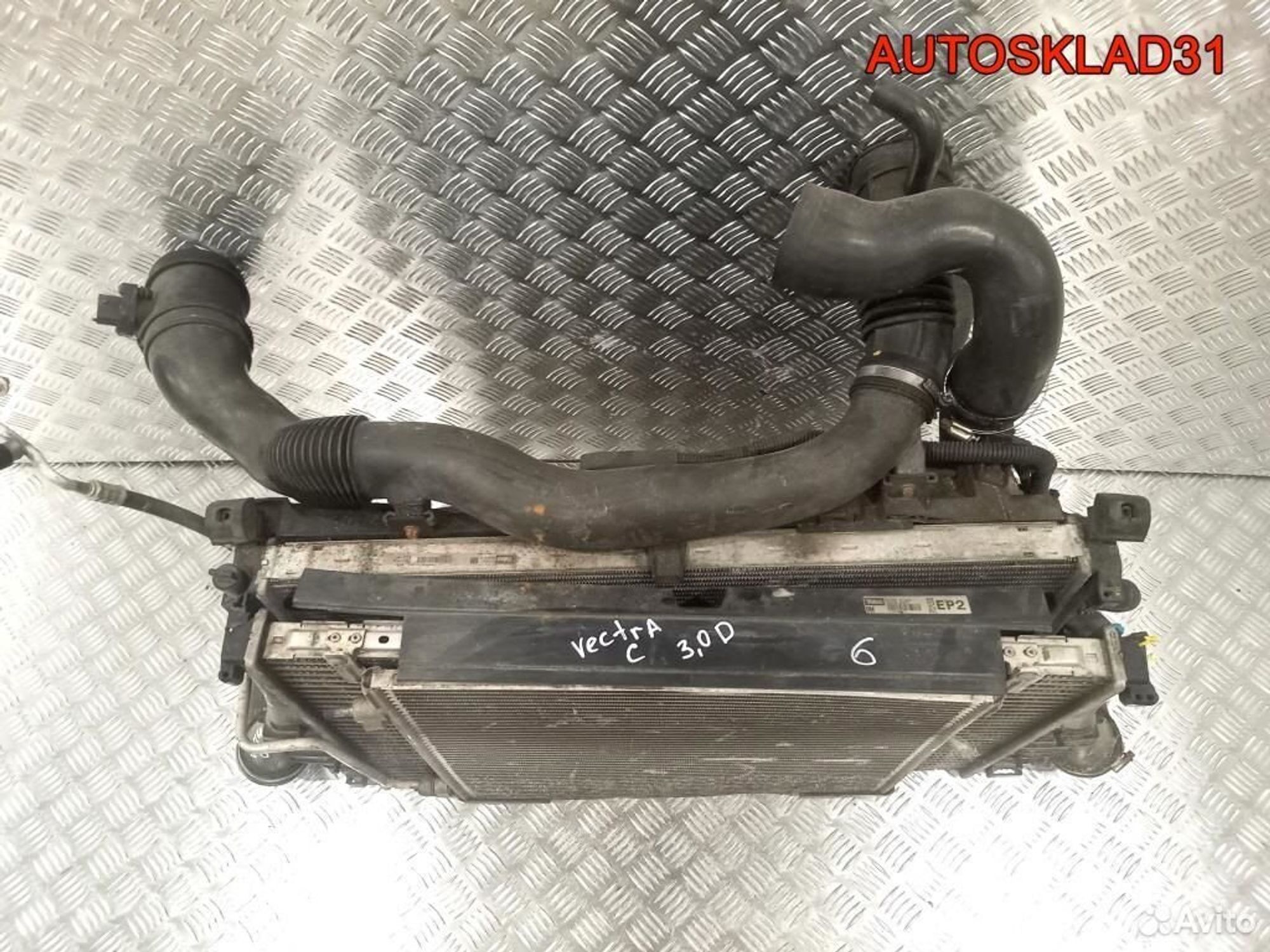 Кассета радиаторов в сборе Opel Vectra C 13108569, 20300 рублей, Дубовое