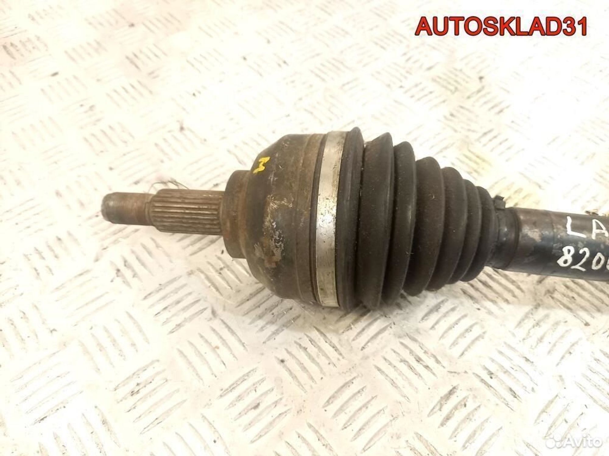 Полуось передняя правая Renault Laguna 8200618168, 7000 рублей, Дубовое