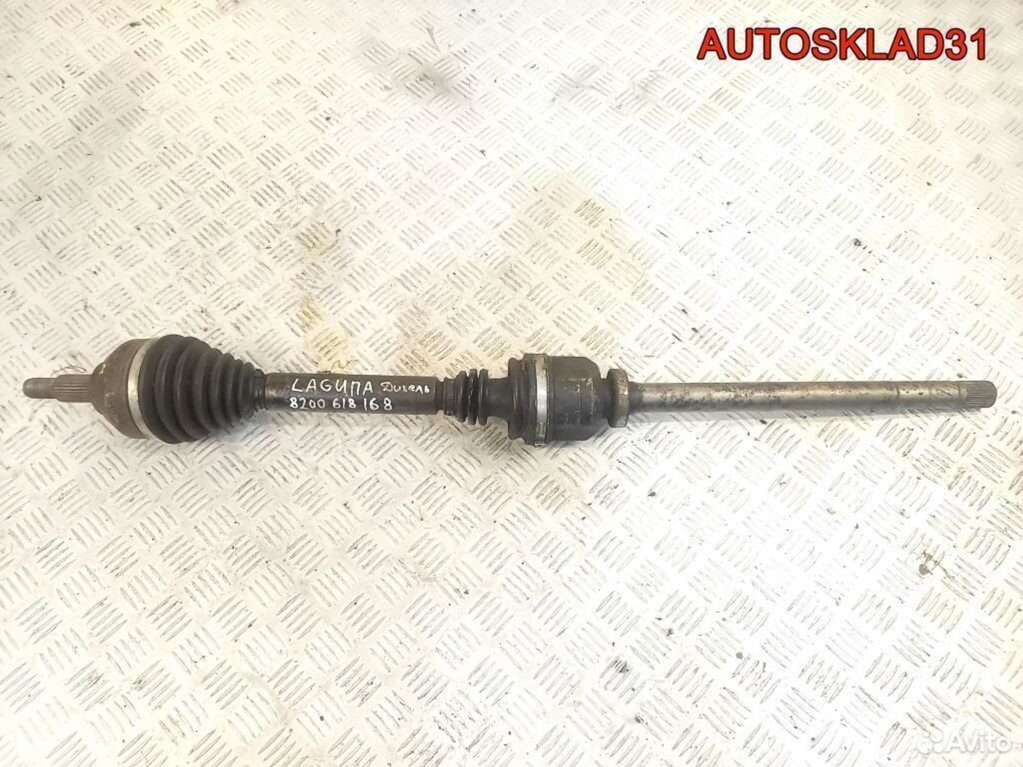 Полуось передняя правая Renault Laguna 8200618168, 7000 рублей, Дубовое