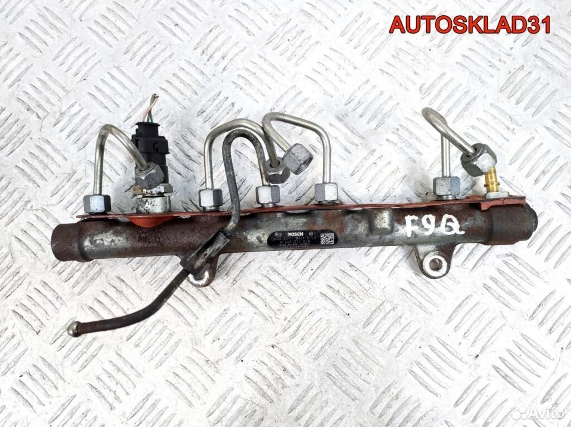 Рейка топливная Renault Scenic 2 F9Q 8200396999, 1700 рублей, Дубовое