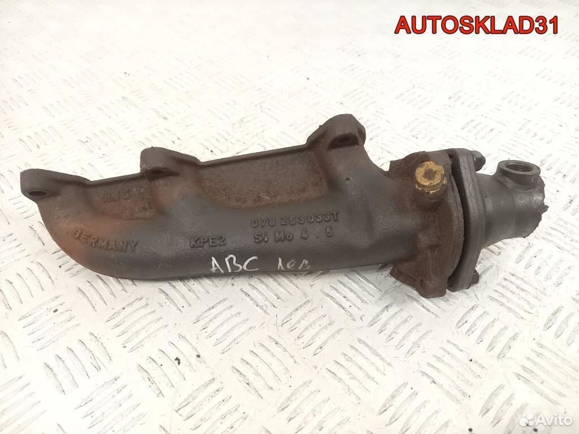 Коллектор выпускной левый Audi A4 B5 078253033T, 500 рублей, Дубовое