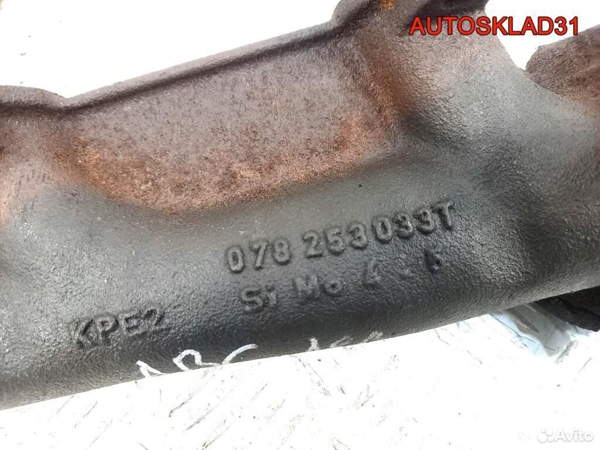 Коллектор выпускной левый Audi A4 B5 078253033T, 500 рублей, Дубовое