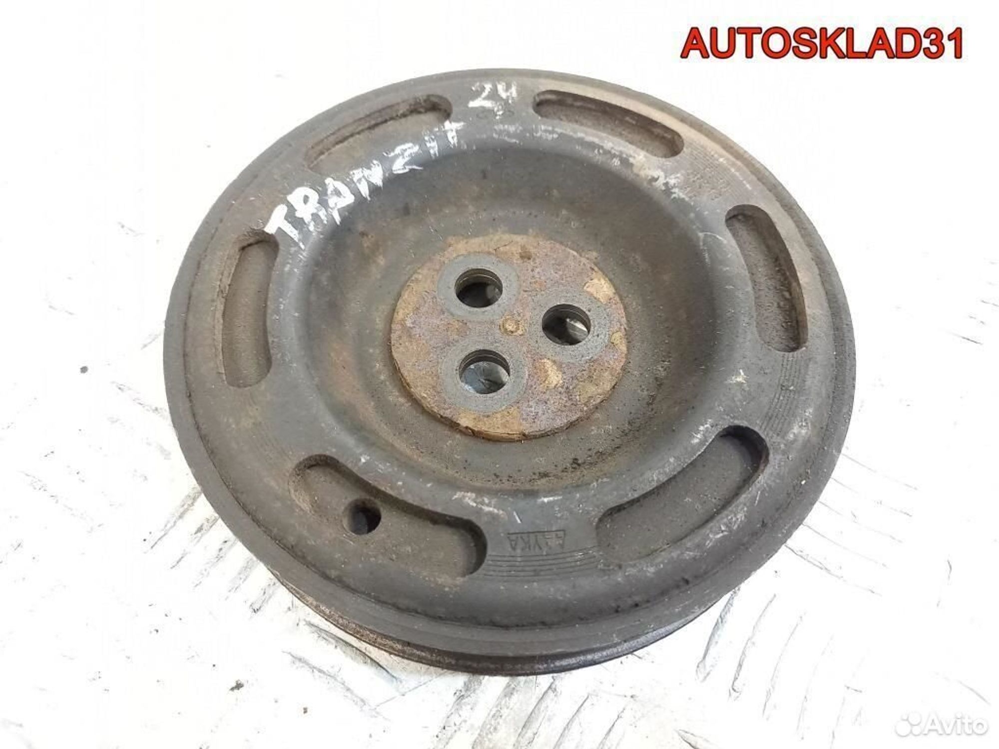 Шкив коленвала Ford Transit 2.4 Дизель YC1Q6B319AG, 2500 рублей, Дубовое