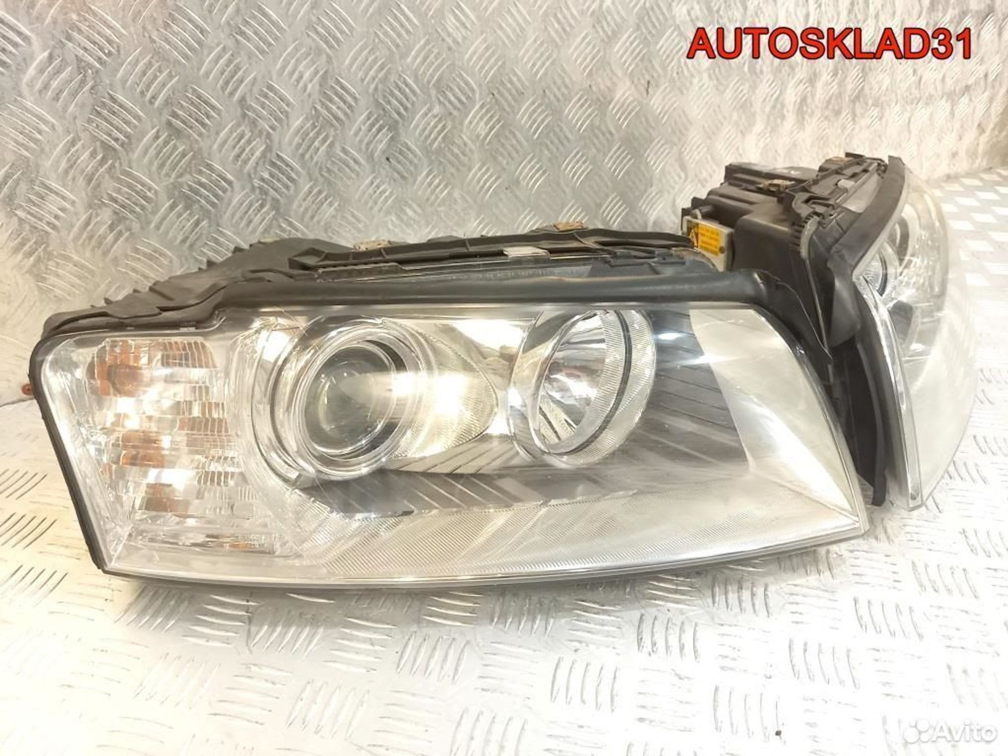 Фары адаптивный ксенон комплект Audi A8 D3 дорест, 50700 рублей, Дубовое