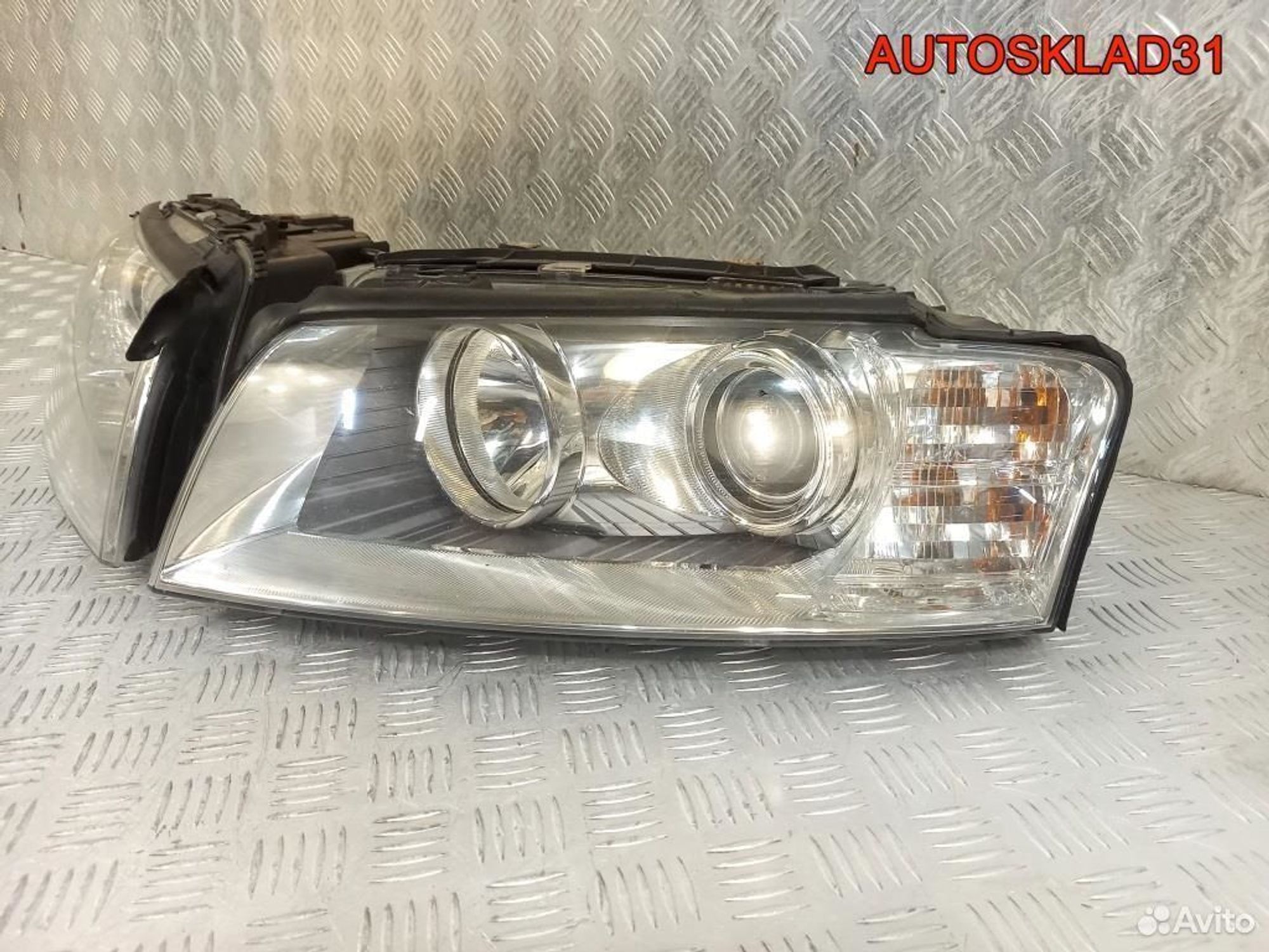 Фары адаптивный ксенон комплект Audi A8 D3 дорест, 50700 рублей, Дубовое