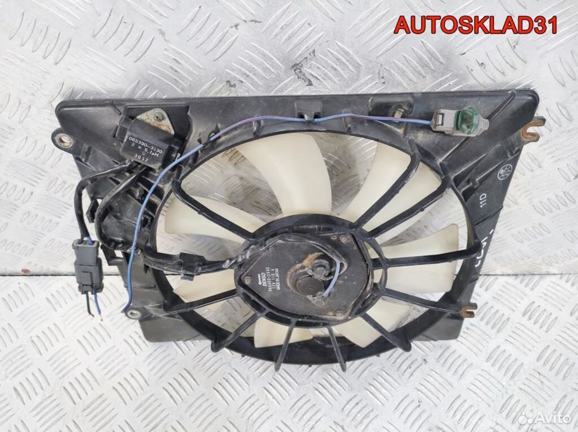 Вентилятор радиатора кондиционера Honda Jazz, 5200 рублей, Дубовое