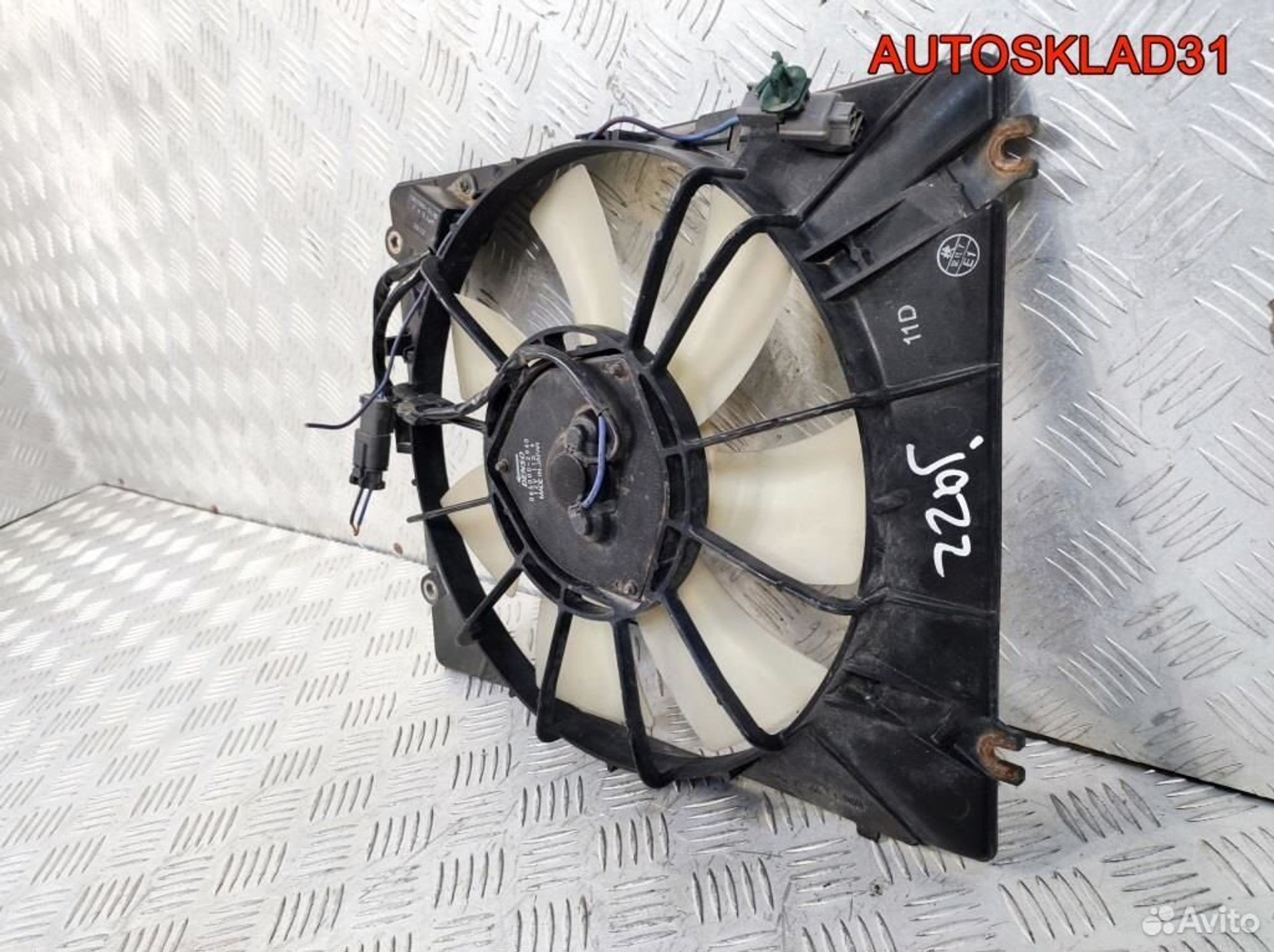 Вентилятор радиатора кондиционера Honda Jazz, 5200 рублей, Дубовое