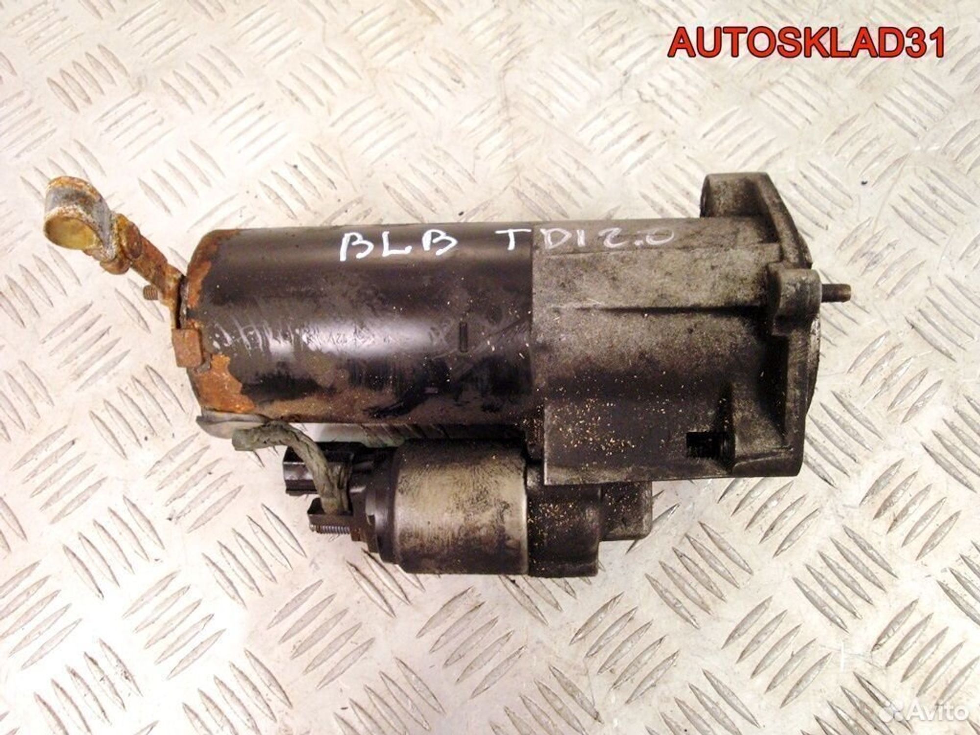 Стартер Audi A4 B7 2,0 BLB 0001125053 Дизель, 4500 рублей, Дубовое