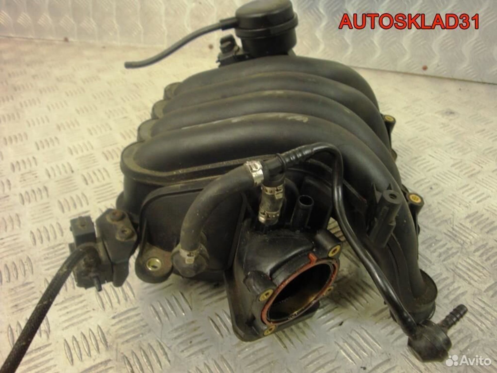 Коллектор впускной Ауди А4 Б5 1,6 ANA 06b133210ad, 1000 рублей, Дубовое