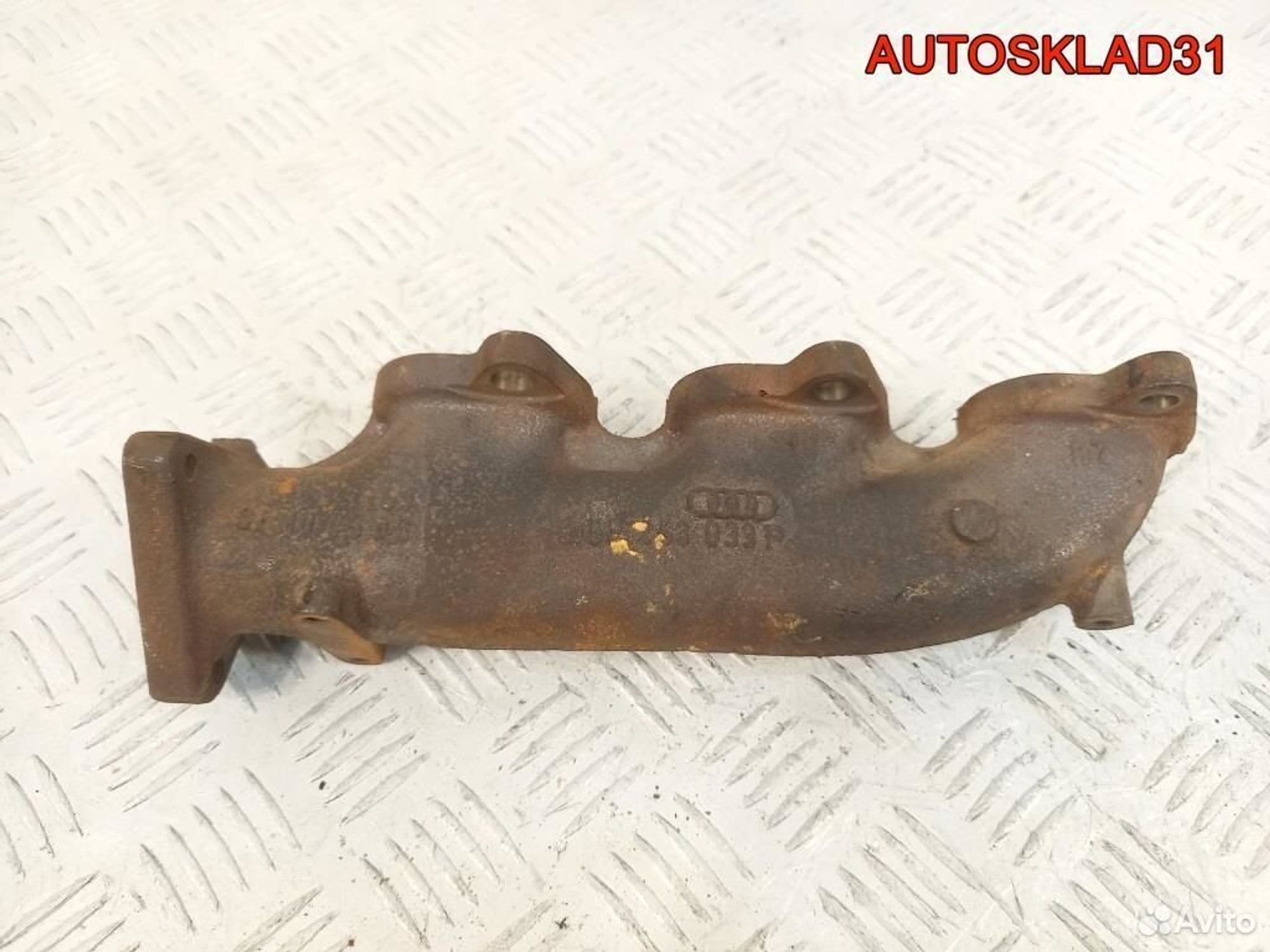 Коллектор выпускной Audi A4 B7 3.0 BMK 059253033P, 500 рублей, Дубовое