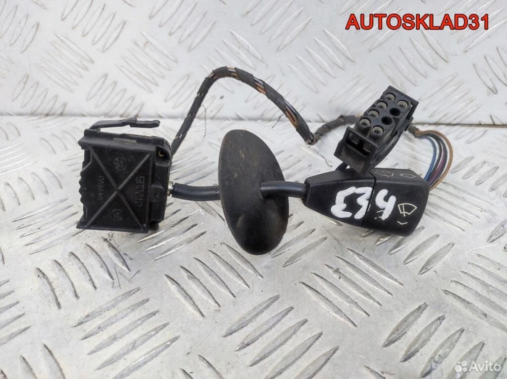 Переключатель стеклоочистителей BMW E34, 1100 рублей, Дубовое