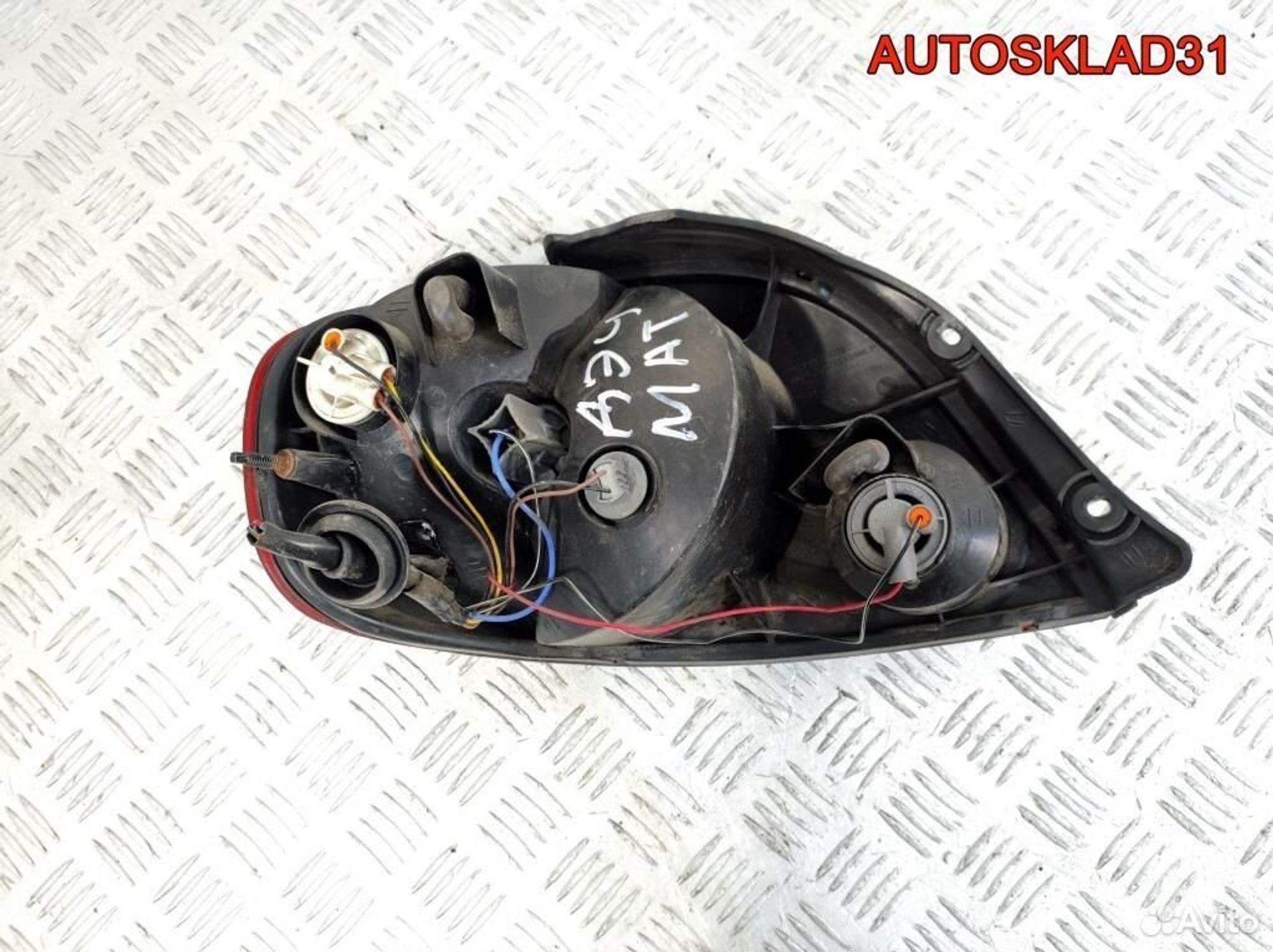 Фонарь задний правый Daewoo Matiz M100 93741113, 1700 рублей, Дубовое