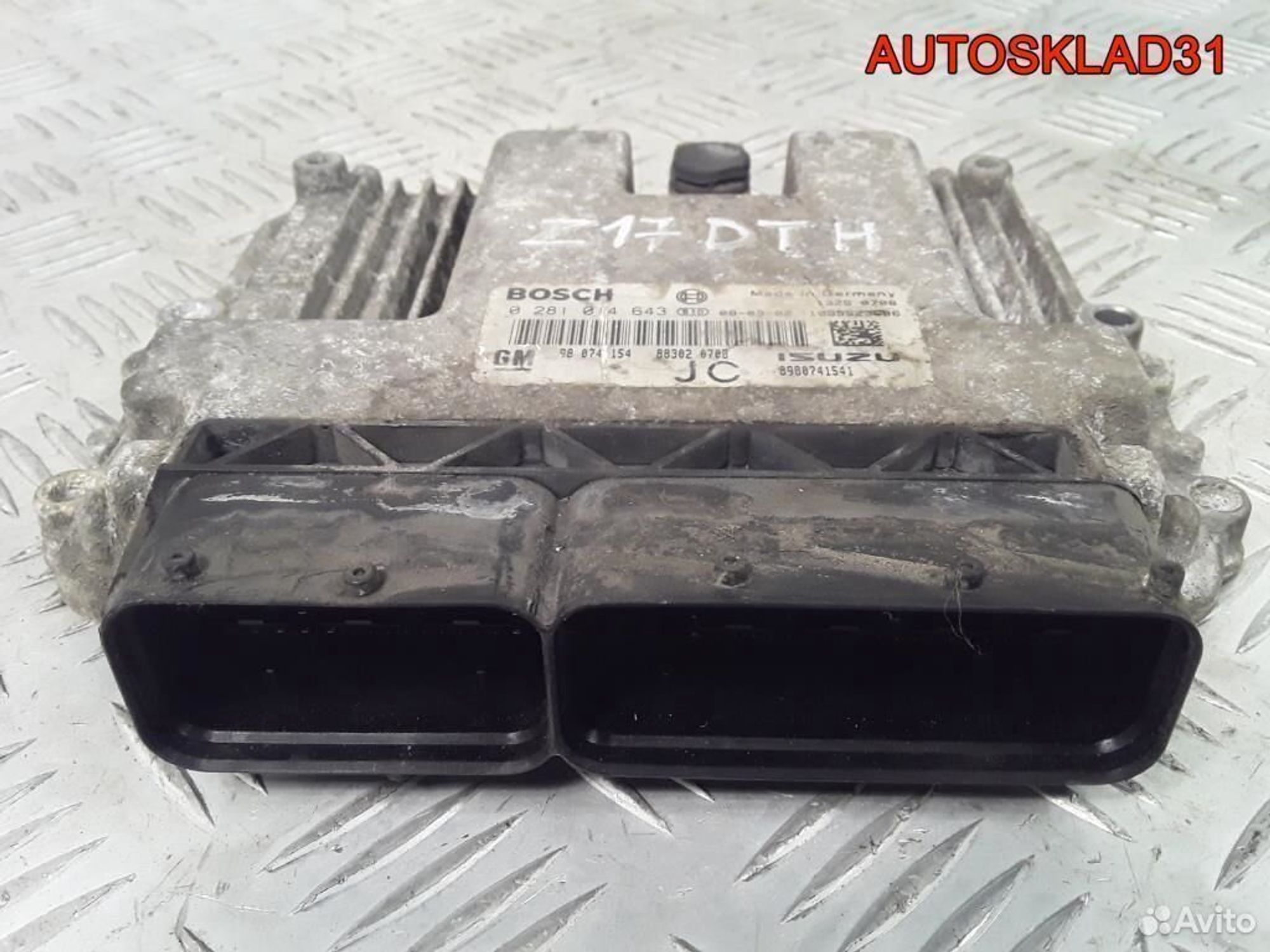 Эбу Opel Astra H 1.7 z17dth 98074154, 6500 рублей, Дубовое