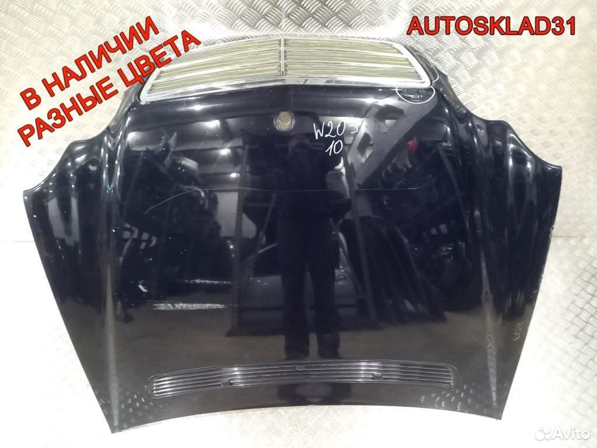 Капот Голый Mercedes-Benz W203 A2038800157, 5200 рублей, Дубовое