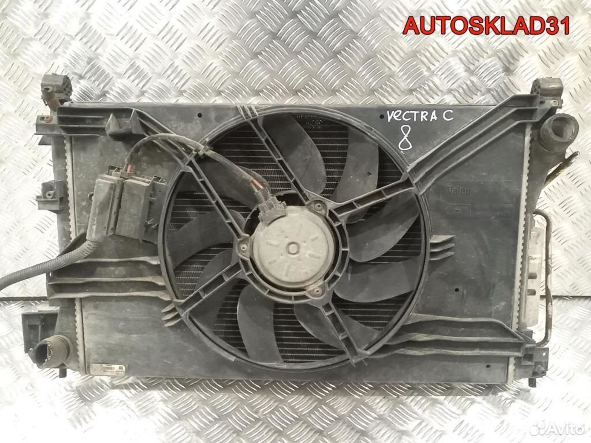 Радиатор основной в сборе Opel Vectra C 24418343, 10200 рублей, Дубовое