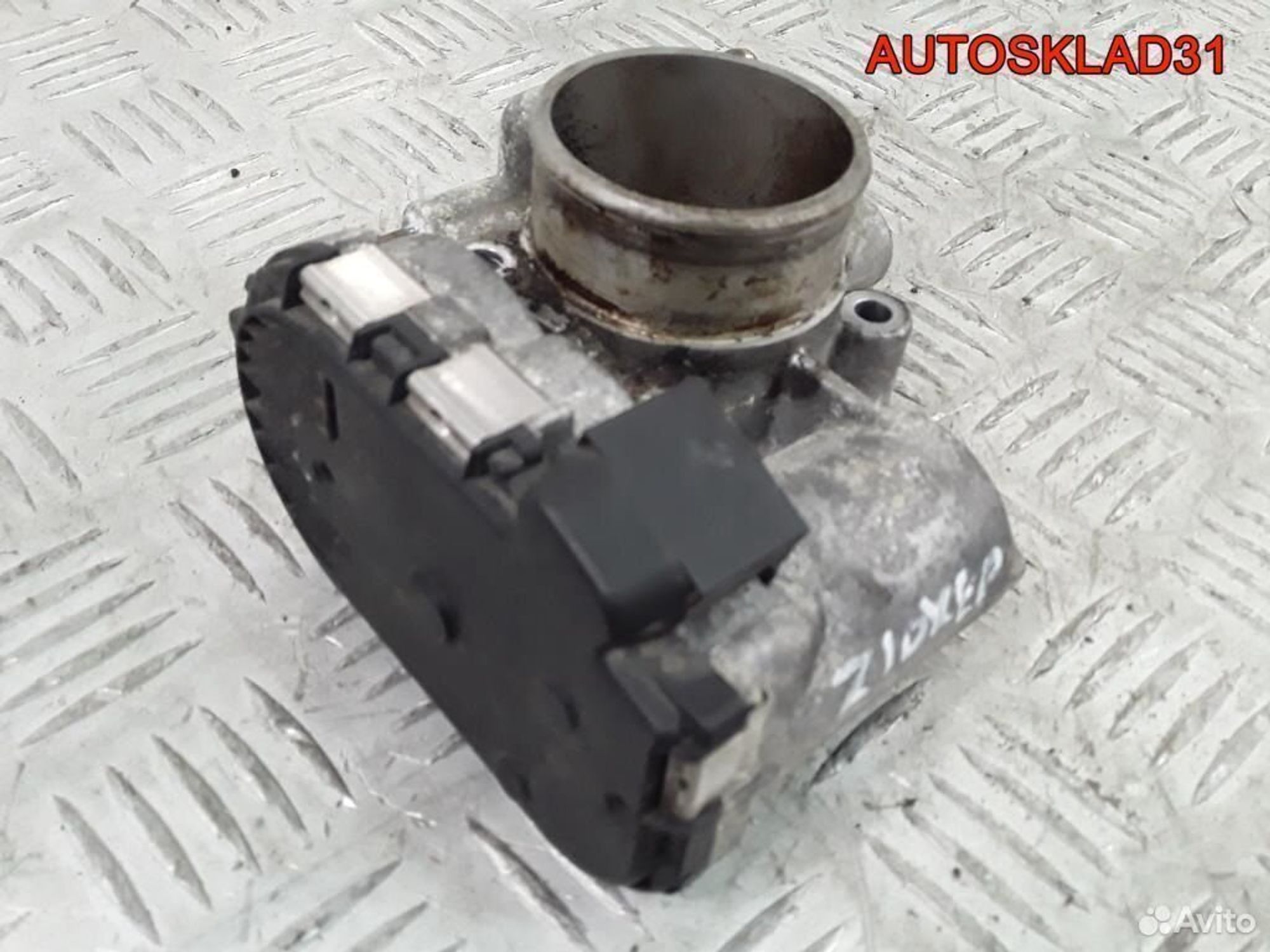 Заслонка дроссельная Opel Corsa C Z10XEP 24420536, 2300 рублей, Дубовое