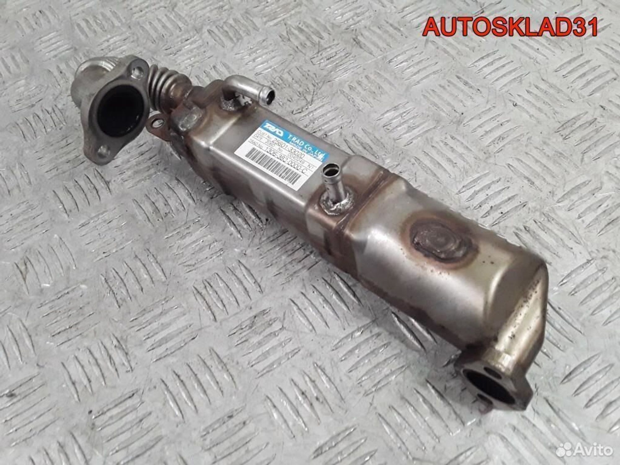 Радиатор EGR Toyota Corolla E12 1ND-TV 2560133020, 2600 рублей, Дубовое