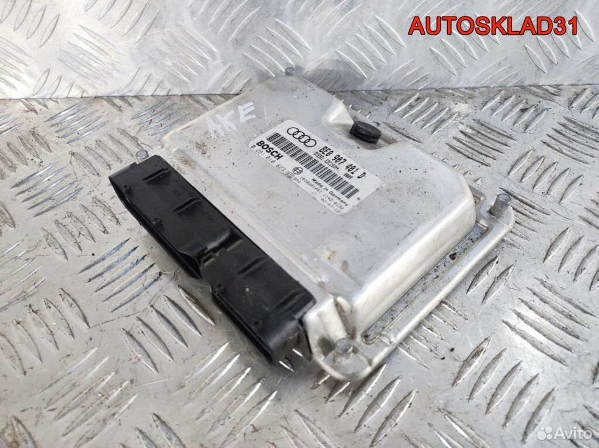 Блок эбу Audi A4 B6 2,5 AKE 8E0907401D Дизель, 3200 рублей, Дубовое