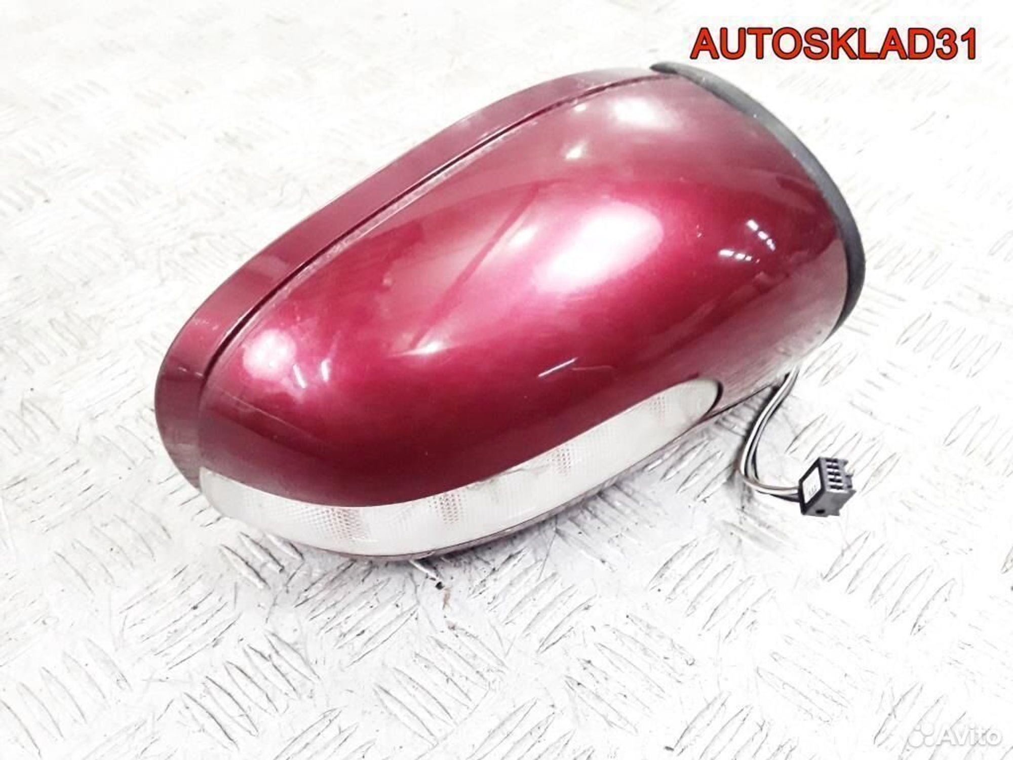 Зеркало правое Mercedes Benz W203 2038106476 7 контактов, 2300 рублей, Дубовое