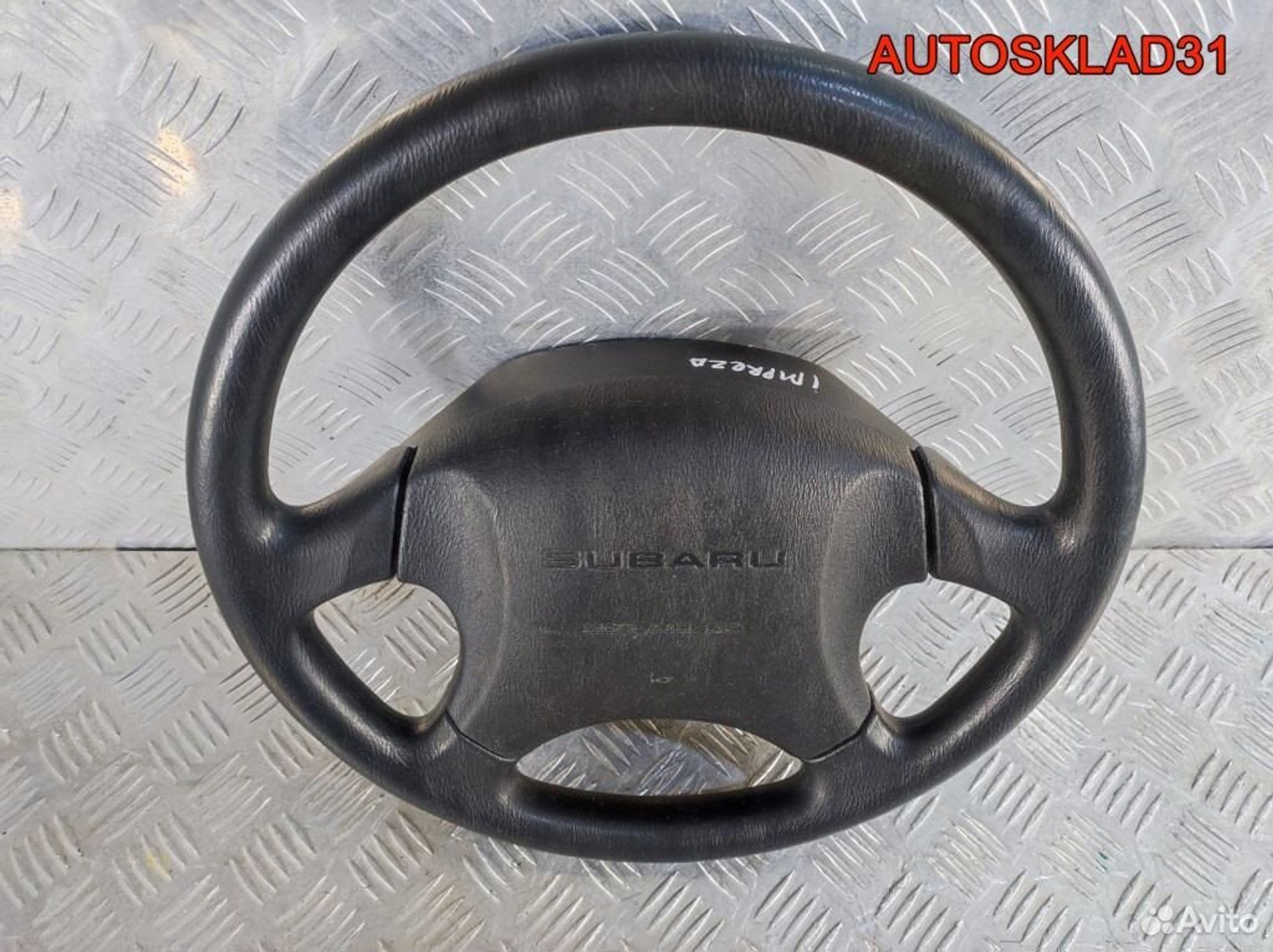 Рулевое колесо с AIR BAG Subaru Impreza G11, 2500 рублей, Дубовое
