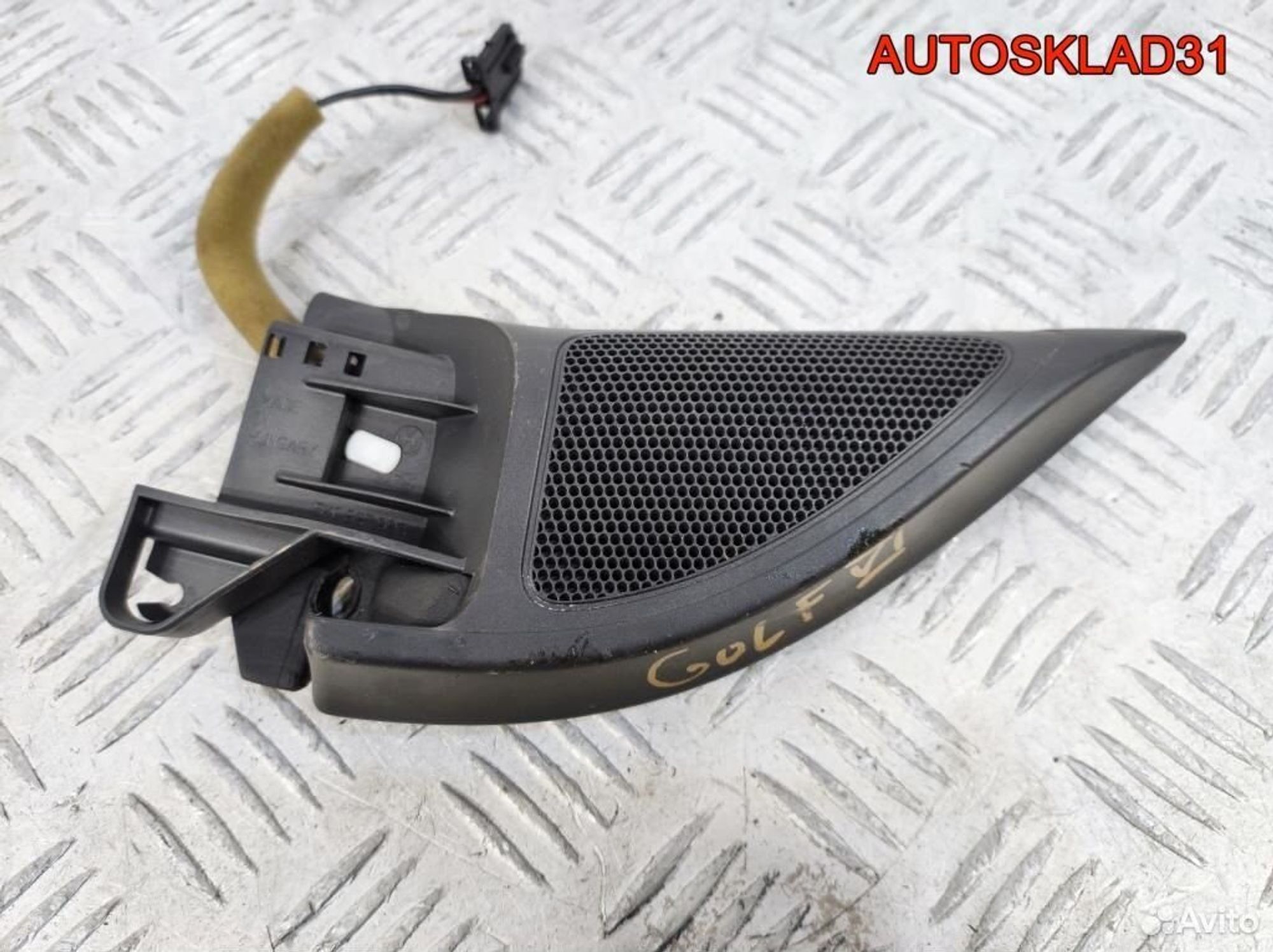 Динамик левый в крышку зеркала VW Golf 6 5K0035411, 600 рублей, Дубовое