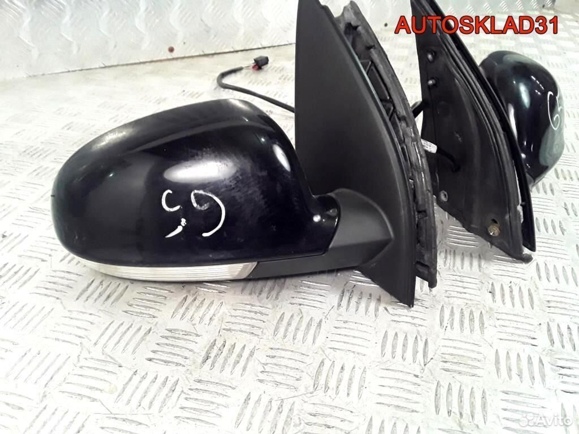 Зеркало электрическое VW Golf 5 1k1857507dc9b9, 4100 рублей, Дубовое