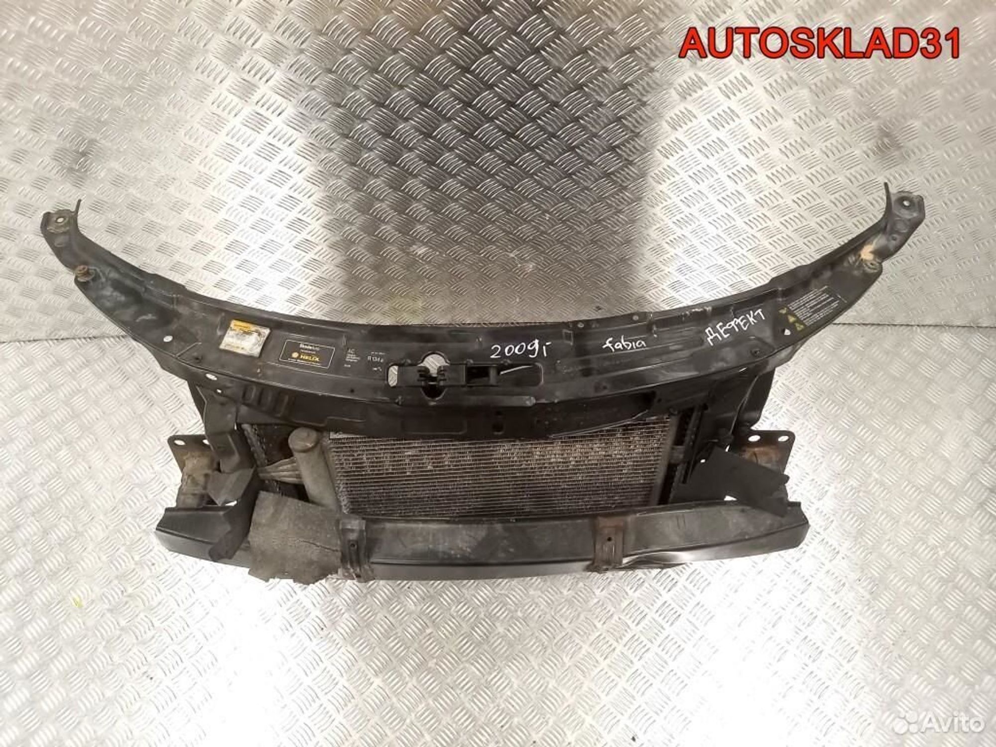 Панель передняя Дефект Skoda Fabia 5J0805591, 10200 рублей, Дубовое