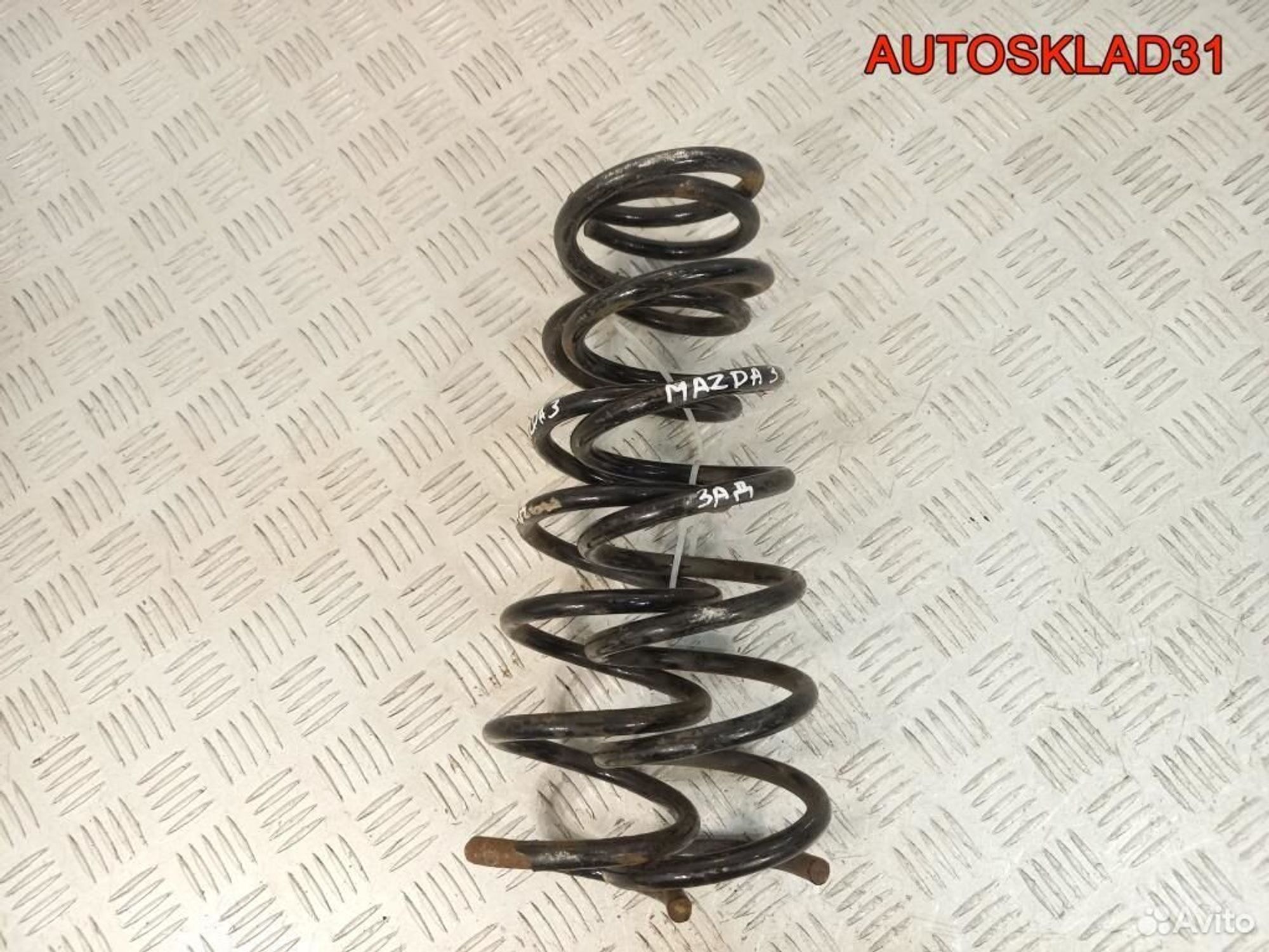 Пружина задняя Mazda 3 BK BCF128011D, 900 рублей, Дубовое