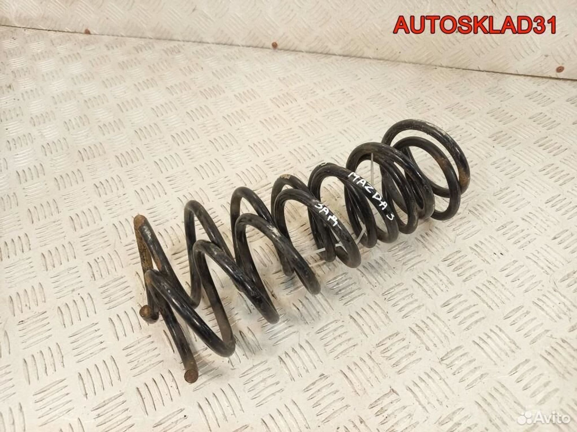 Пружина задняя Mazda 3 BK BCF128011D, 900 рублей, Дубовое