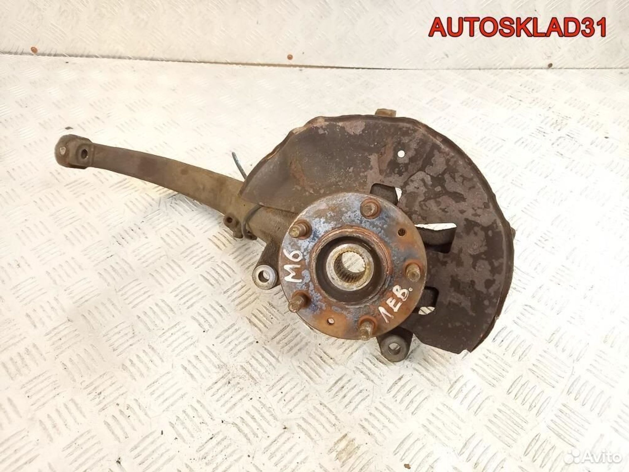 Кулак поворотный передний левый Mazda 6 GJ6A33030, 3300 рублей, Дубовое