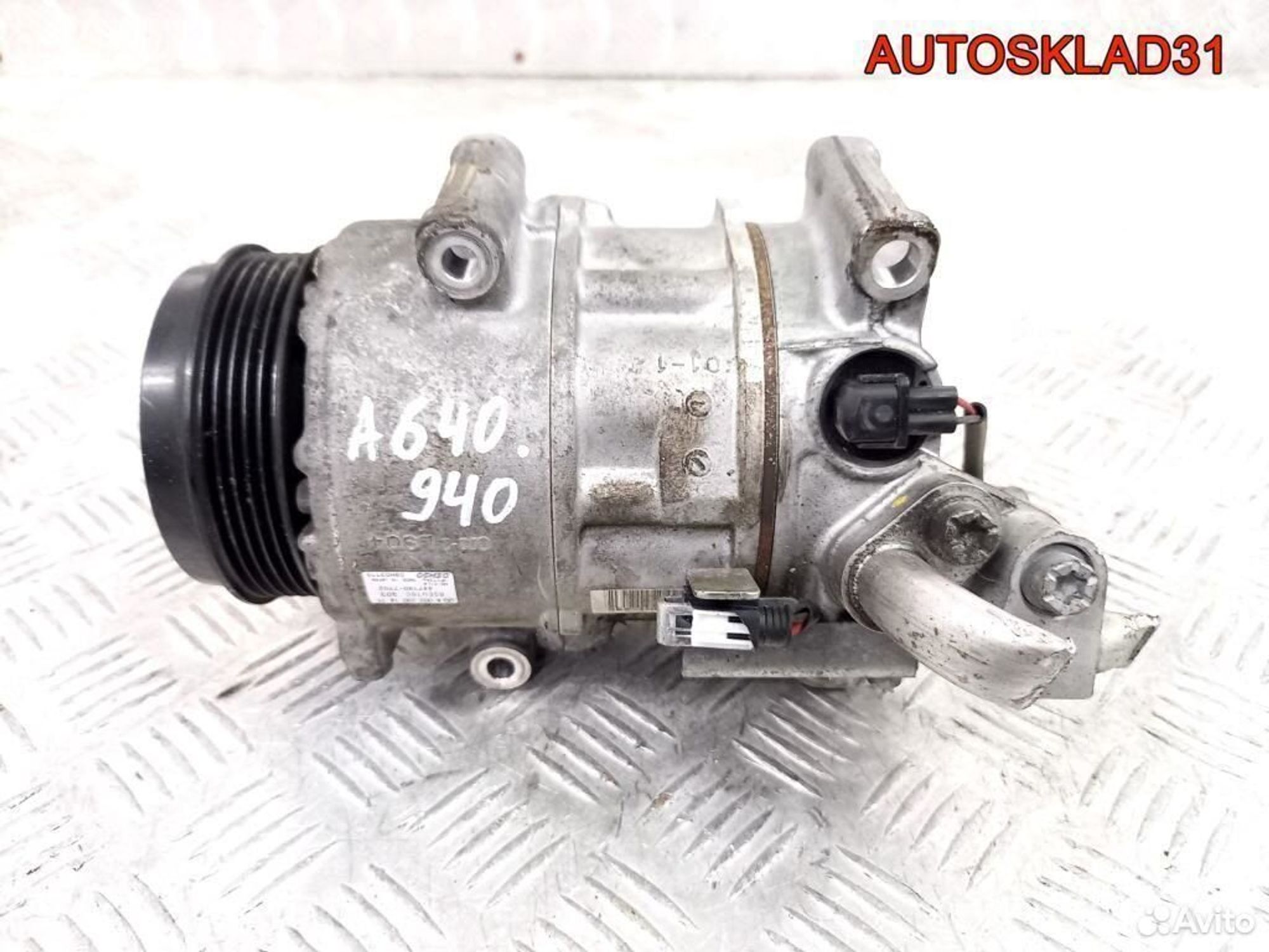 Компрессор кондиционера Mercedes W169 A0022301411, 9200 рублей, Дубовое