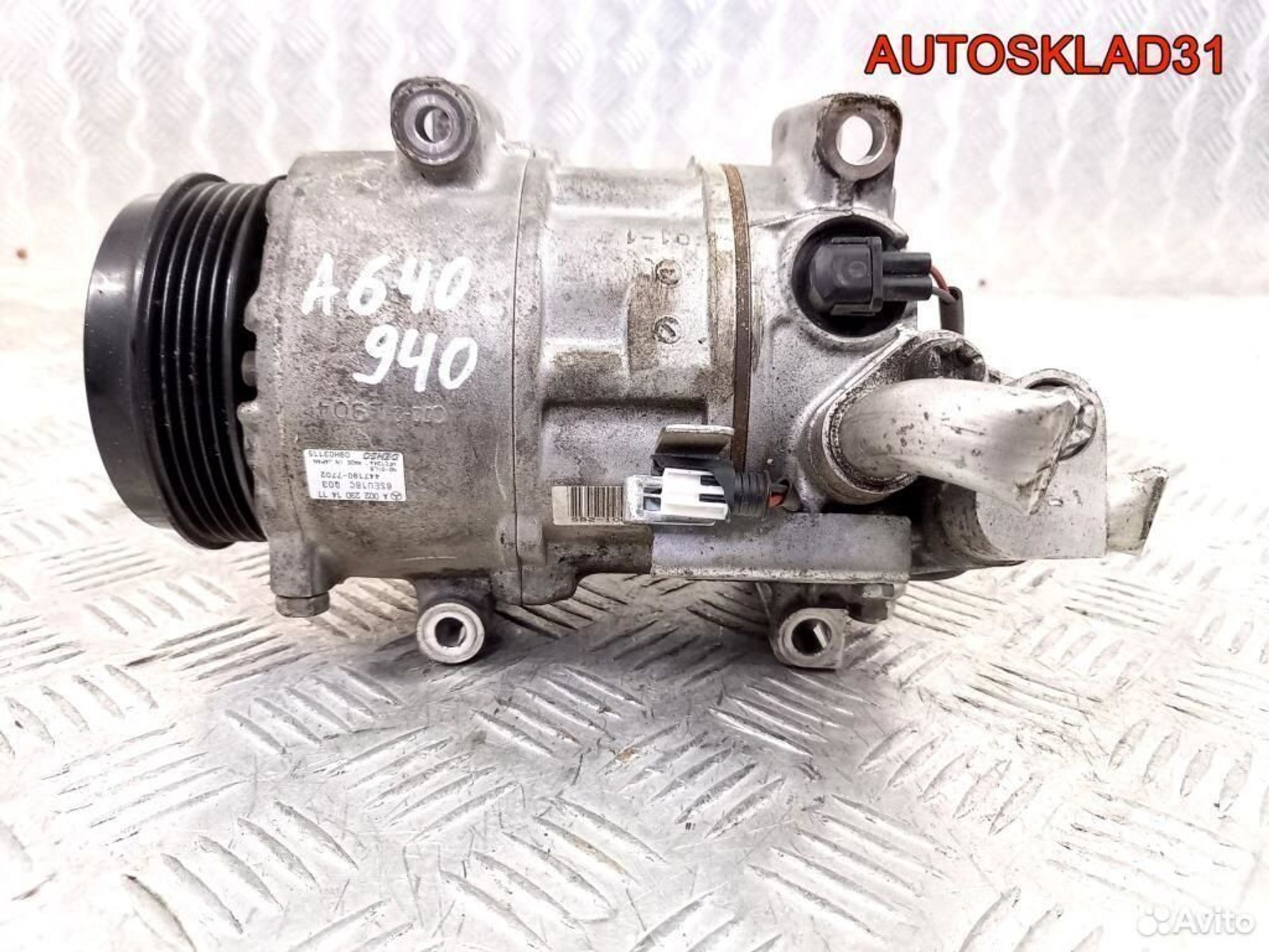Компрессор кондиционера Mercedes W169 A0022301411, 9200 рублей, Дубовое