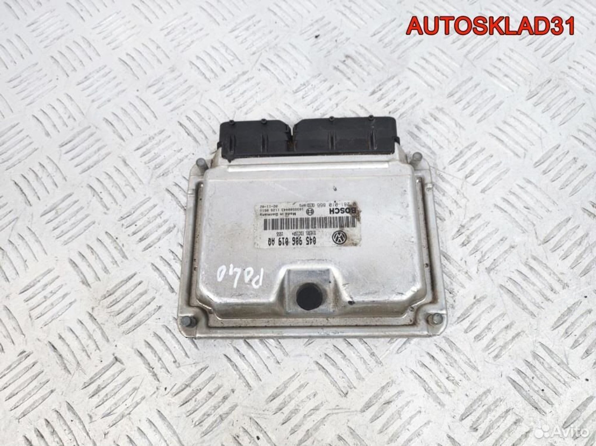 Блок эбу VW Polo 1.4 BAY 045906019AQ Дизель, 1000 рублей, Дубовое