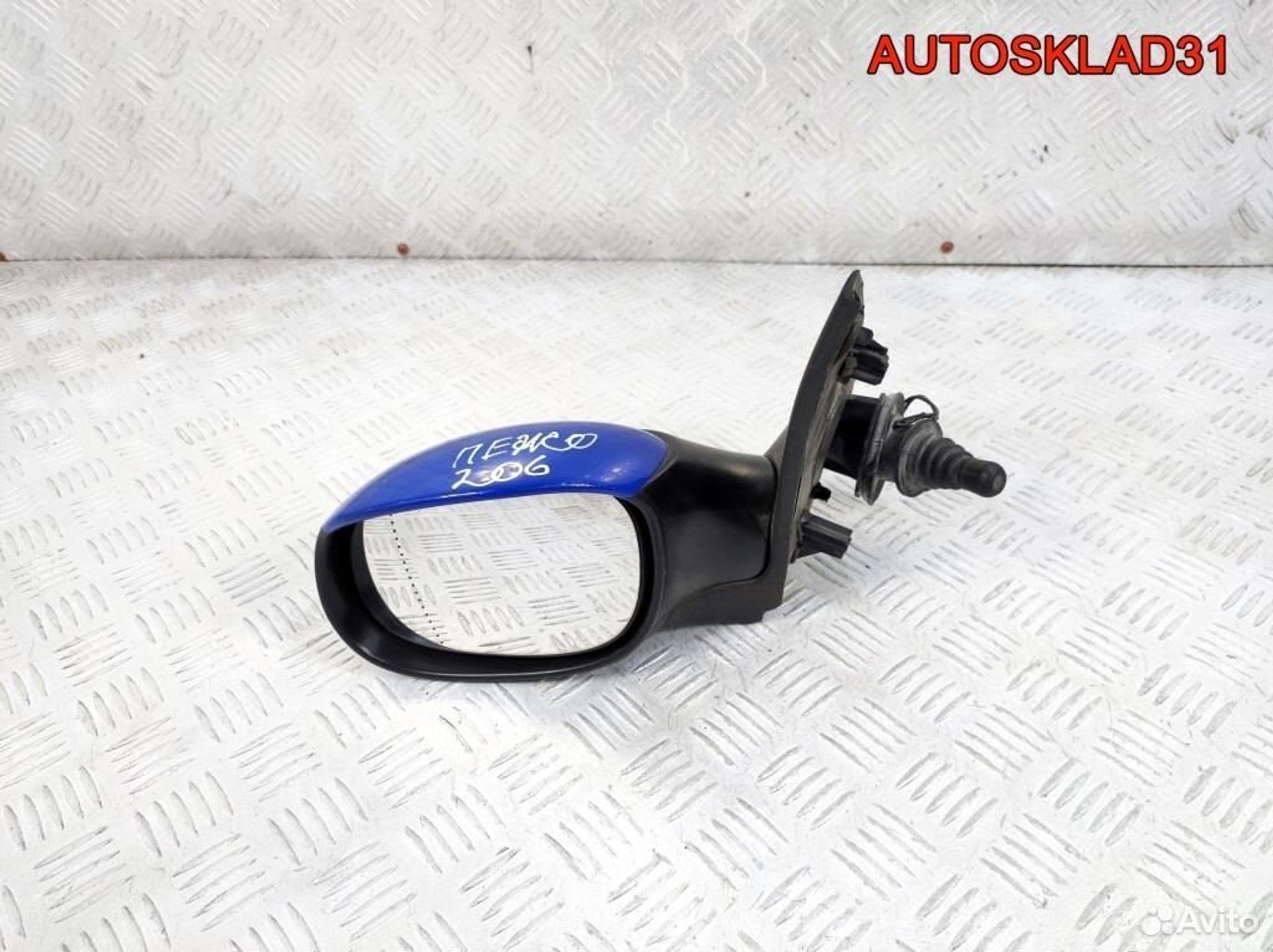 Зеркало левое механическое Peugeot 206 8148YC, 3600 рублей, Дубовое