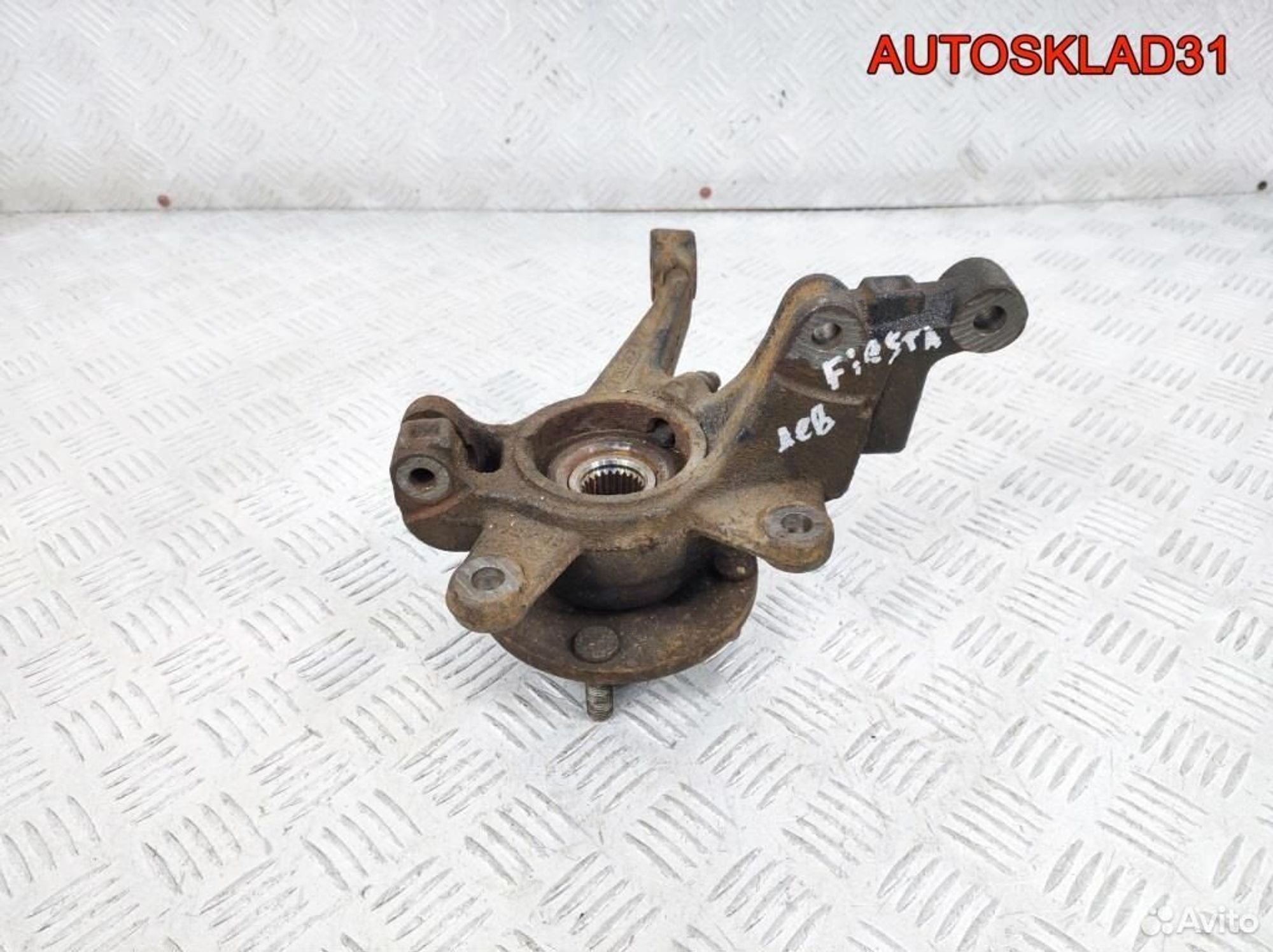 Кулак поворотный передний левый Ford Fiesta 2015, 3600 рублей, Дубовое