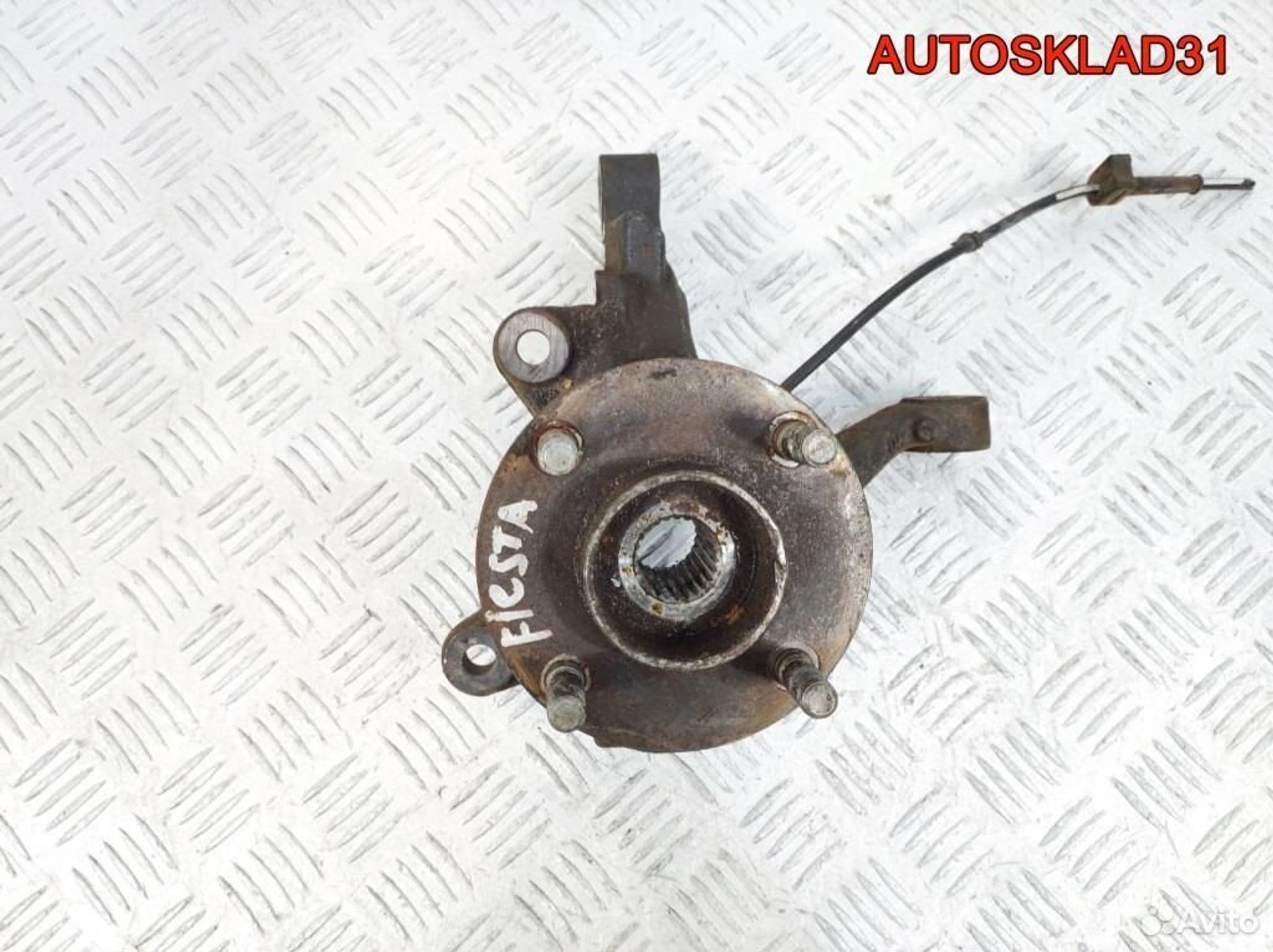 Кулак поворотный передний левый Ford Fiesta 2015, 3600 рублей, Дубовое