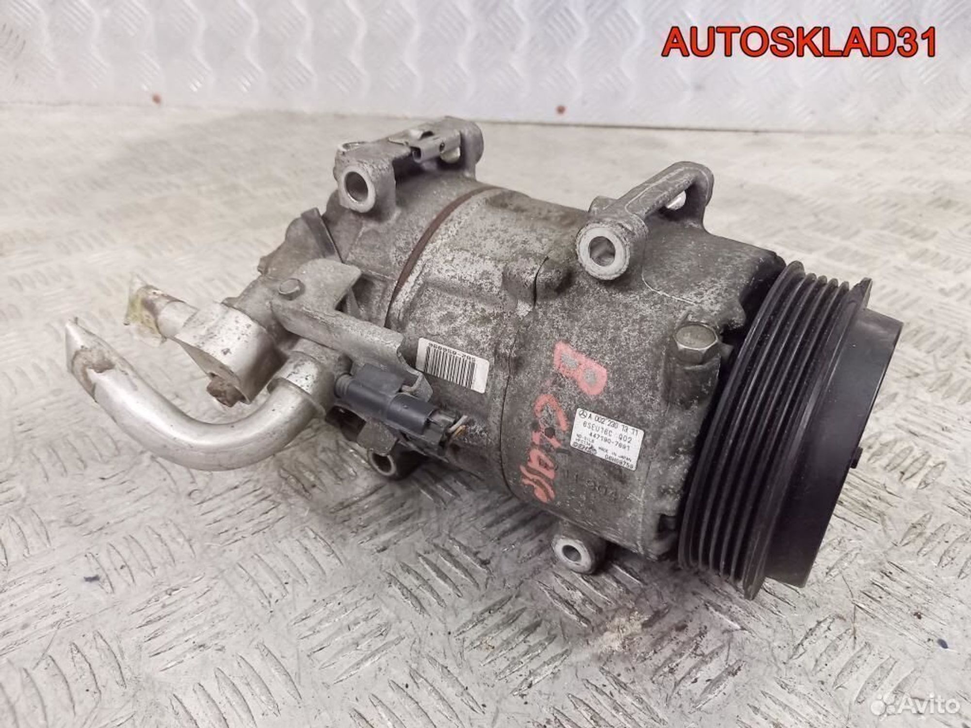 Компрессор кондиционера Mercedes W245 A0022301311, 8100 рублей, Дубовое
