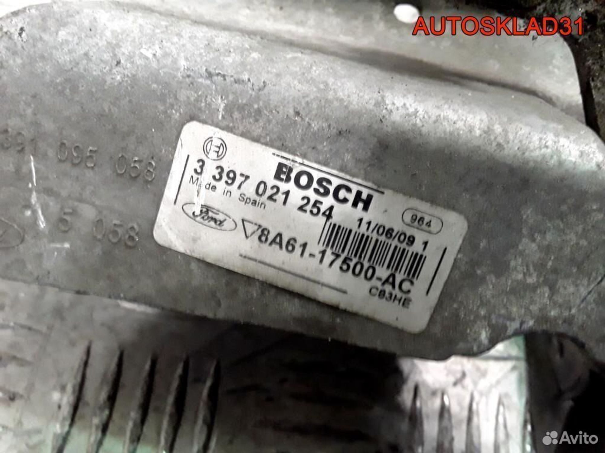 Трапеция дворников Ford Fiesta 8A6117500AC, 3600 рублей, Дубовое