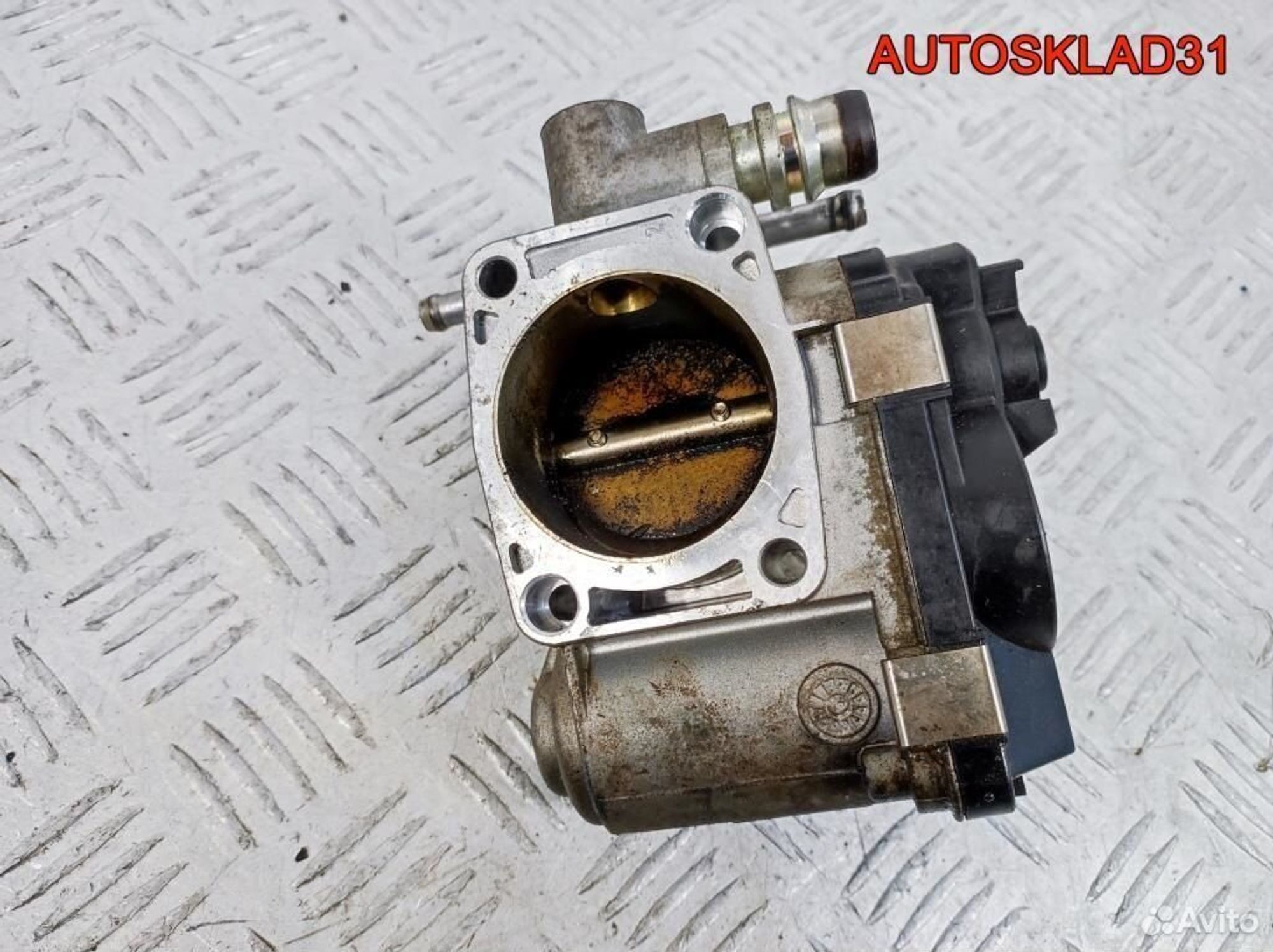 Заслонка дроссельная Opel Astra H Z16XEP 55559227, 1800 рублей, Дубовое