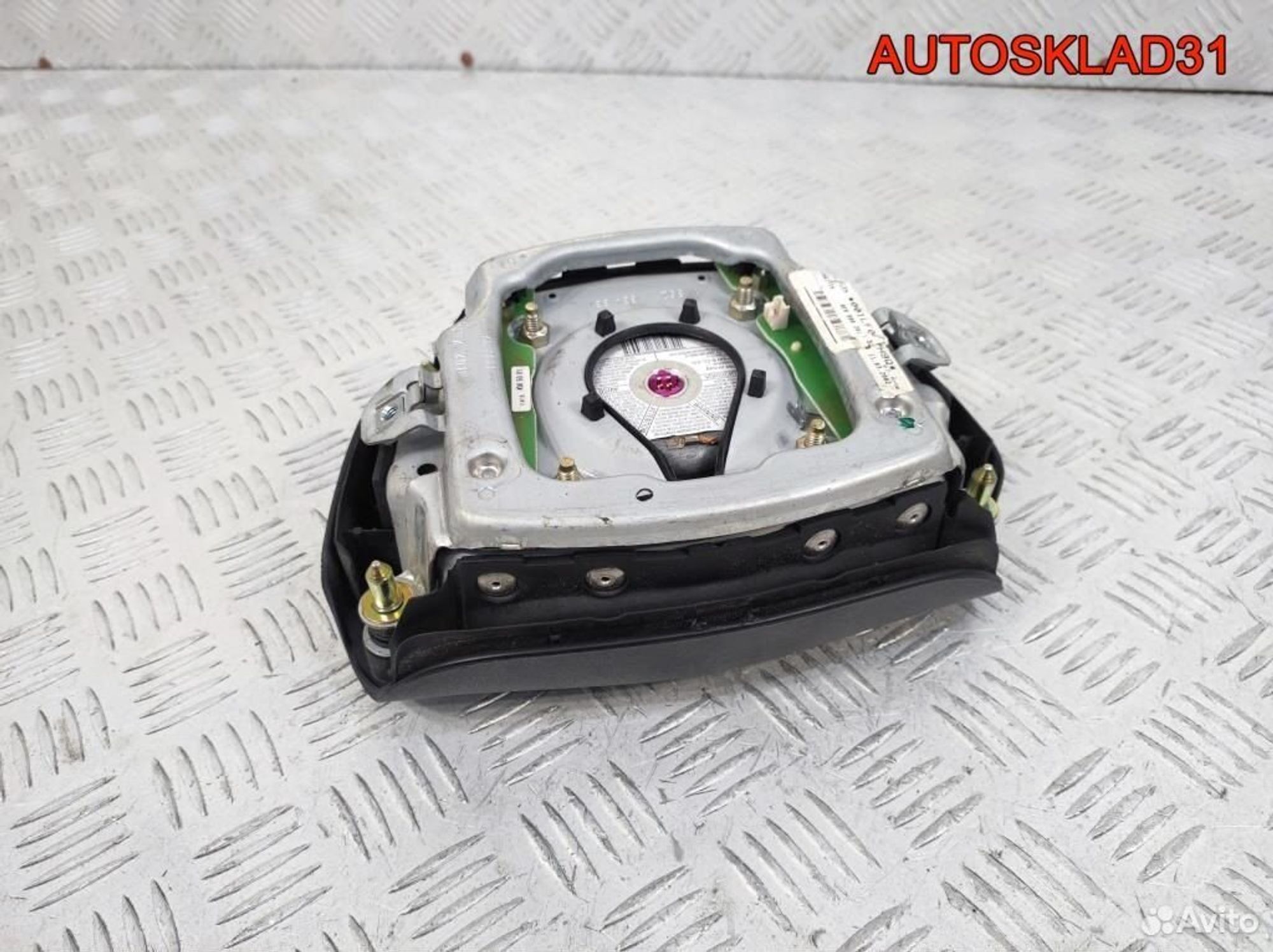 Подушка безопасности в руль Audi A4 B6 8E0880201AA, 3200 рублей, Дубовое