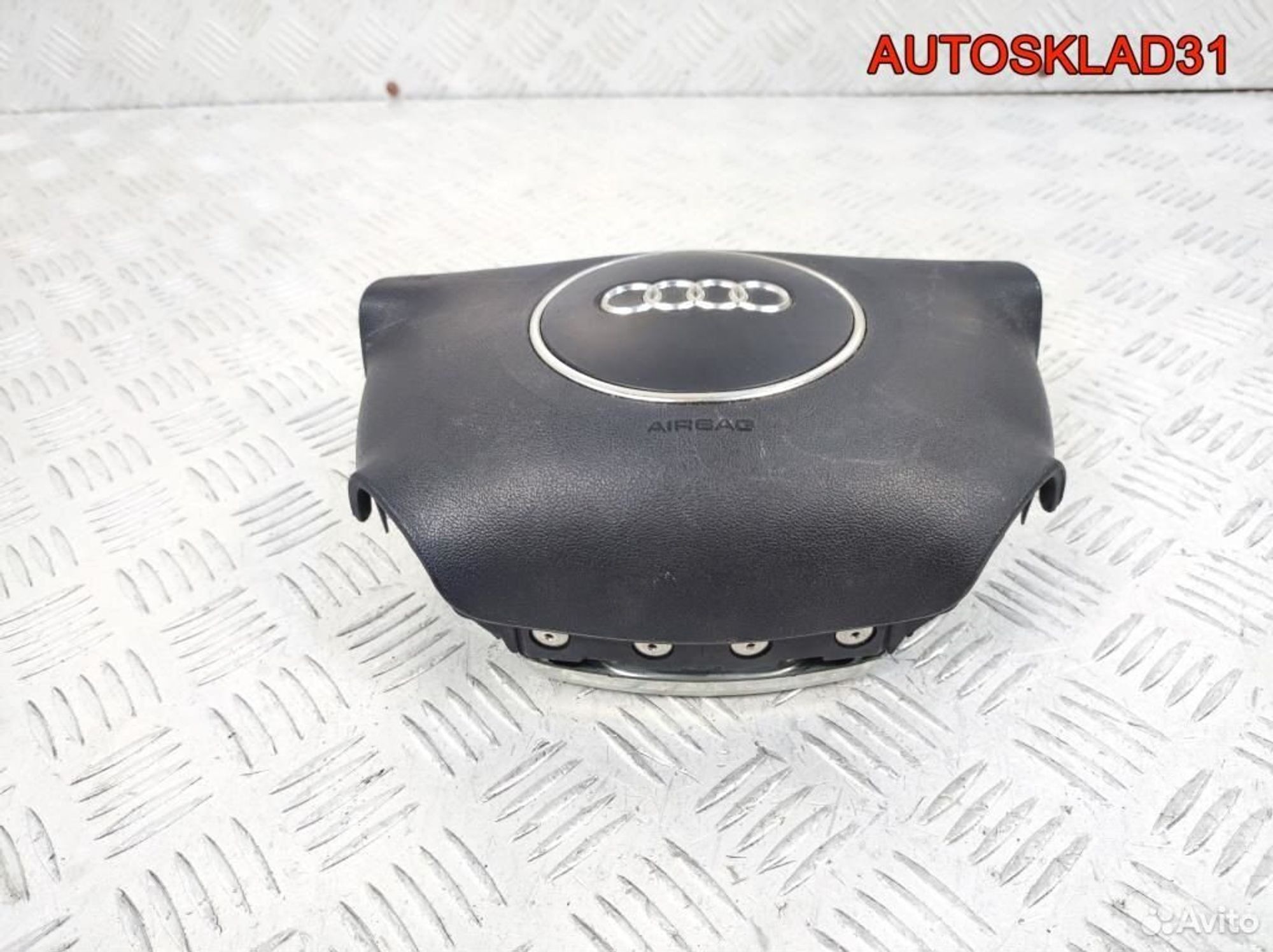Подушка безопасности в руль Audi A4 B6 8E0880201AA, 3200 рублей, Дубовое