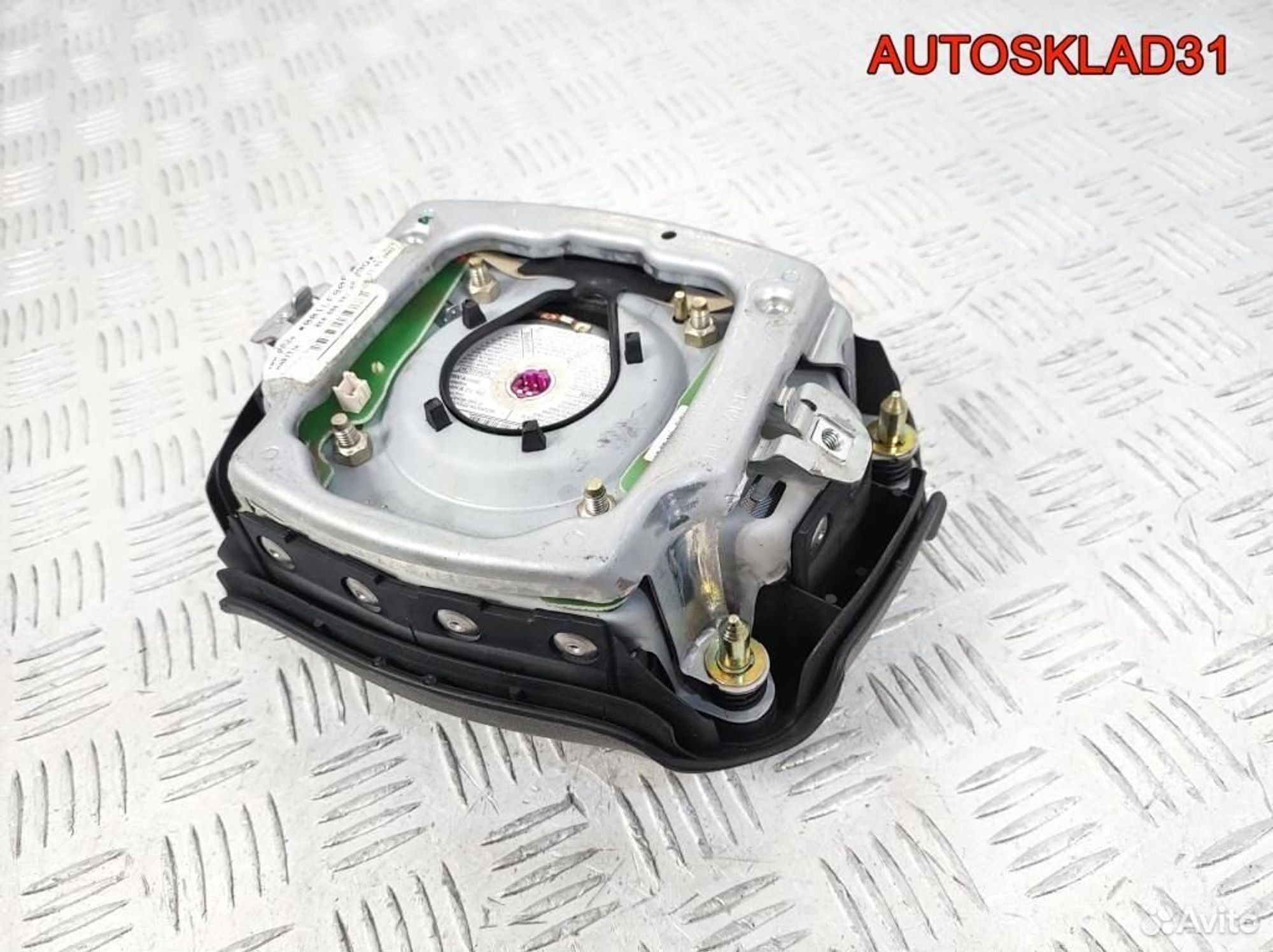 Подушка безопасности в руль Audi A4 B6 8E0880201AA, 3200 рублей, Дубовое