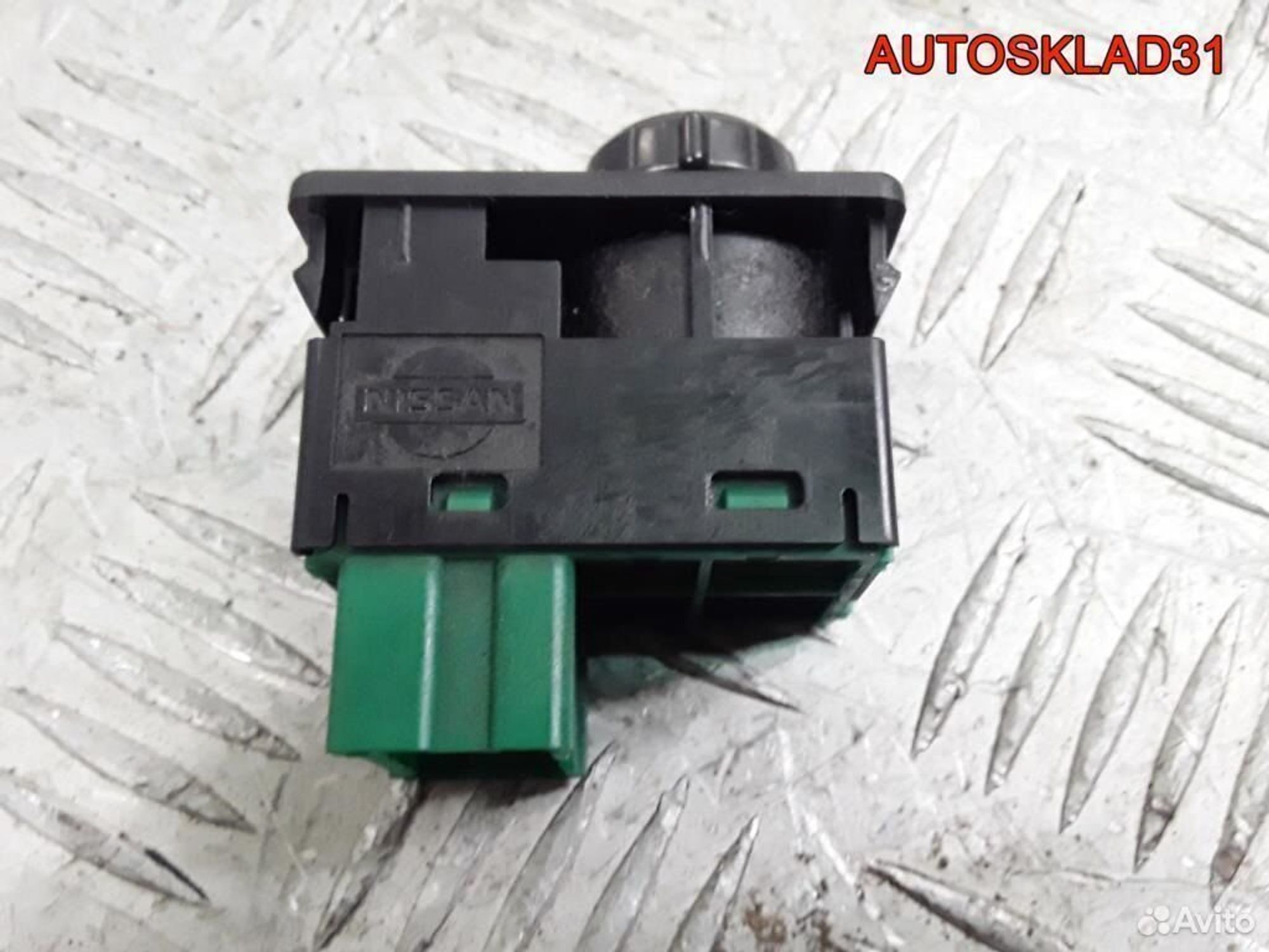 Кнопка регулировки зеркал Nissan Primera P12E, 600 рублей, Дубовое