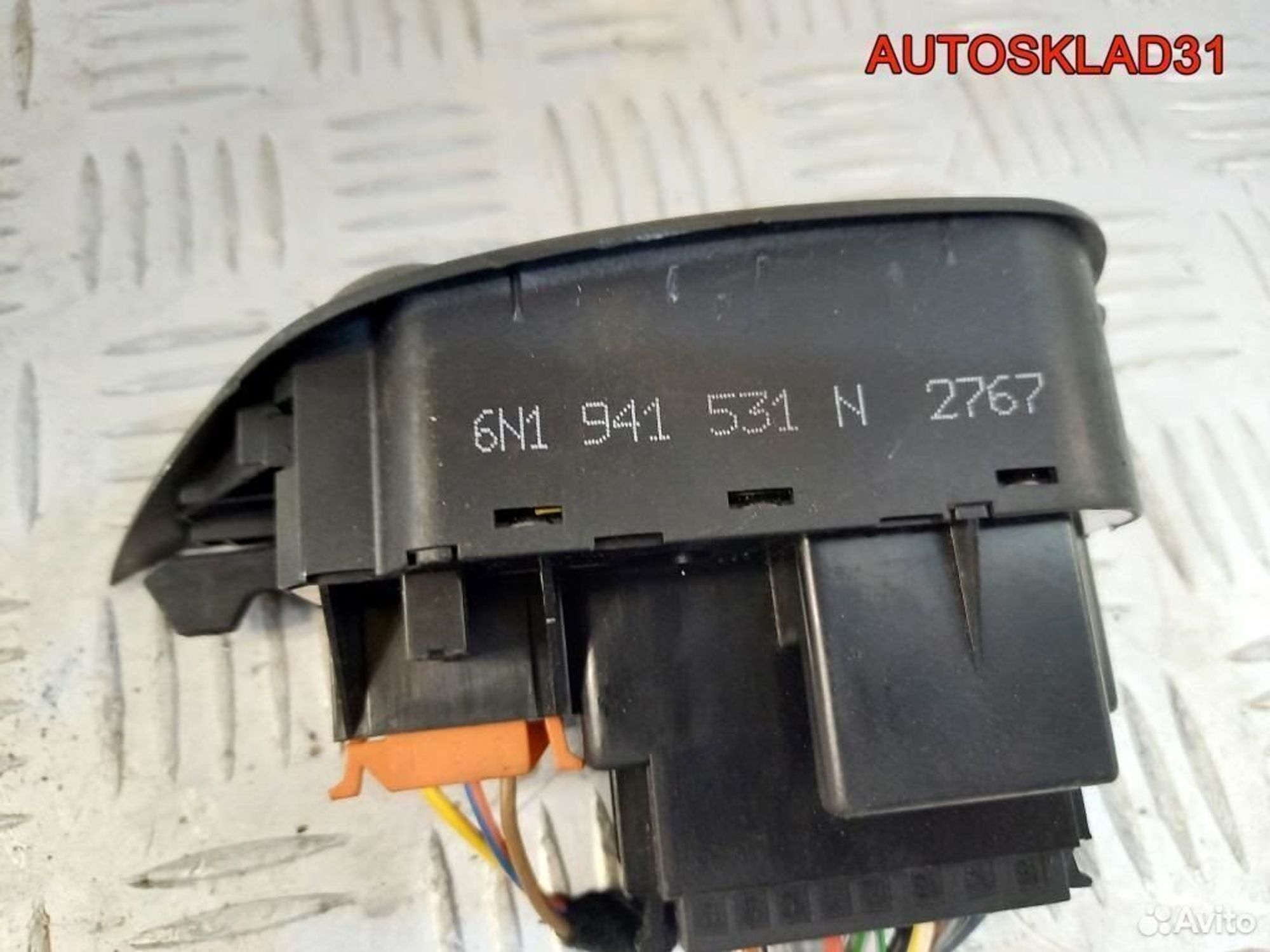 Переключатель света фар VW Polo Classic 6N1941531N, 1900 рублей, Дубовое