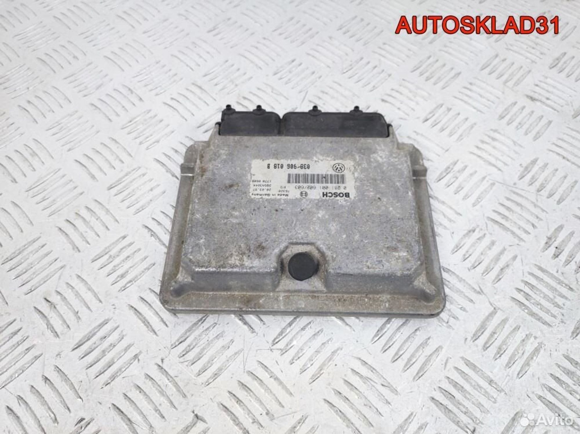 Блок эбу VW Golf 4 1.9 AGR 038906018B Дизель, 2000 рублей, Дубовое