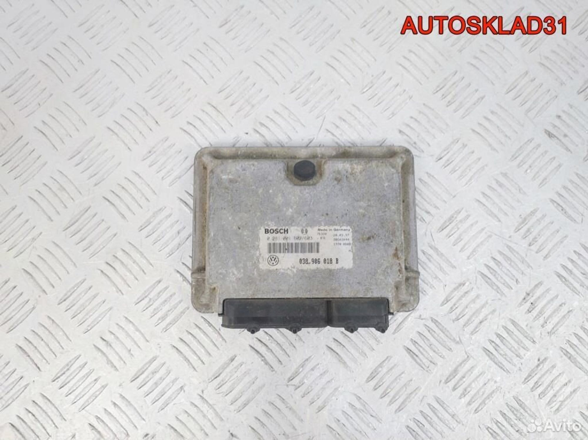 Блок эбу VW Golf 4 1.9 AGR 038906018B Дизель, 2000 рублей, Дубовое