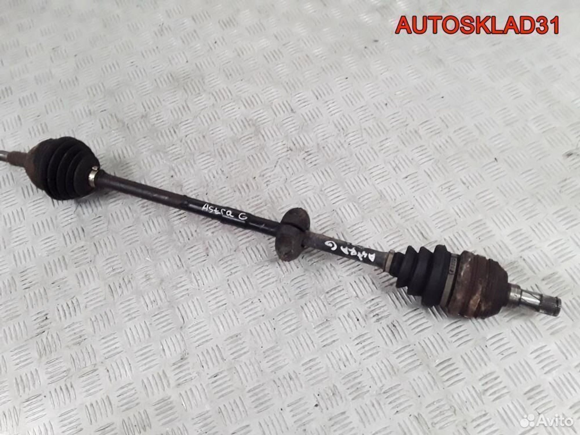 Полуось передняя правая Opel Astra G 1,6 МКПП, 3600 рублей, Дубовое