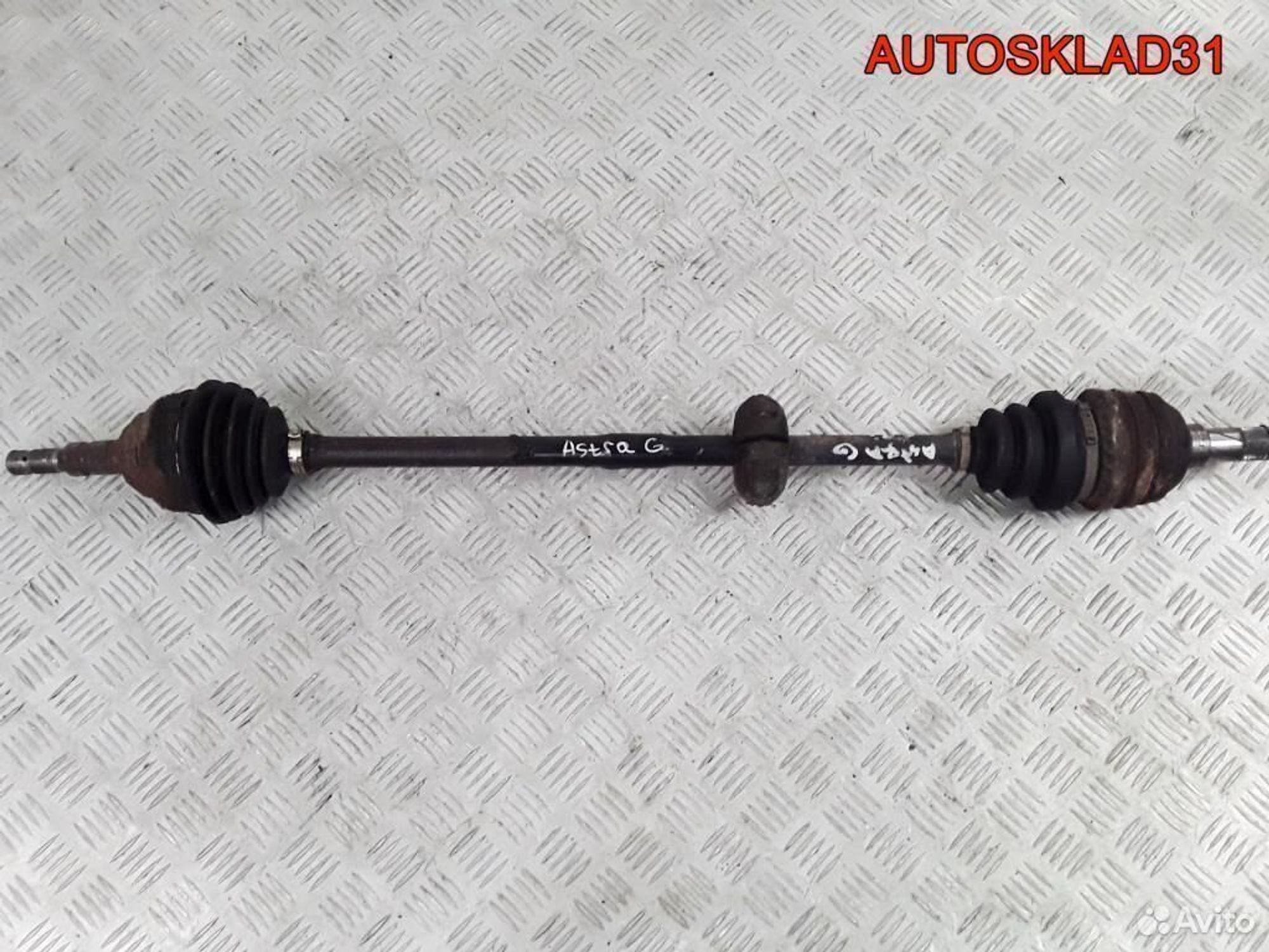 Полуось передняя правая Opel Astra G 1,6 МКПП, 3600 рублей, Дубовое