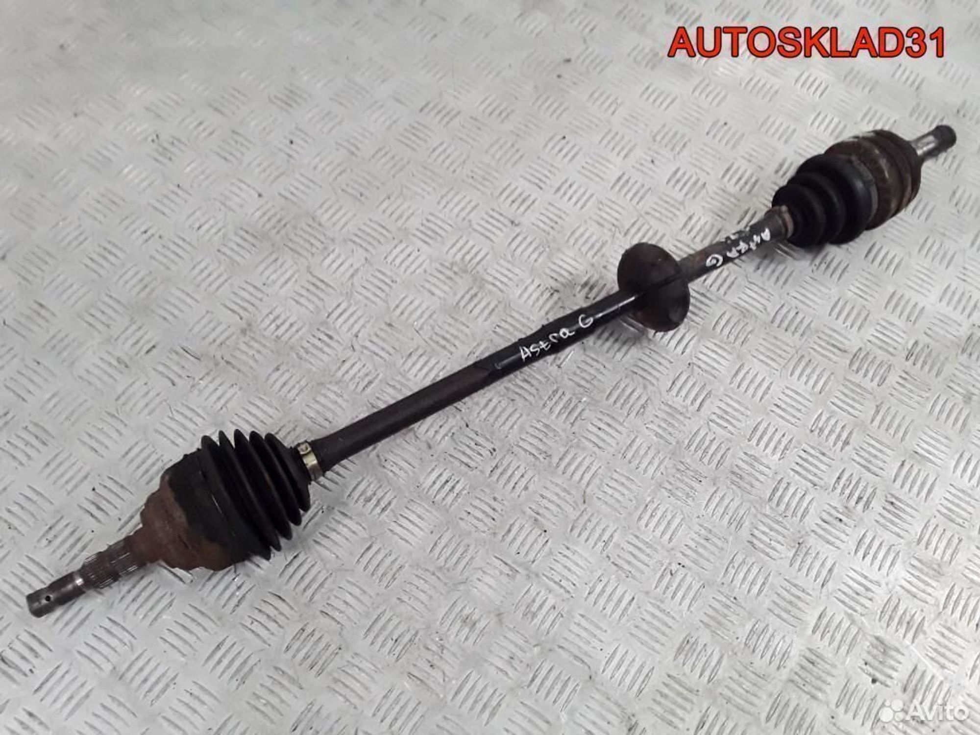 Полуось передняя правая Opel Astra G 1,6 МКПП, 3600 рублей, Дубовое